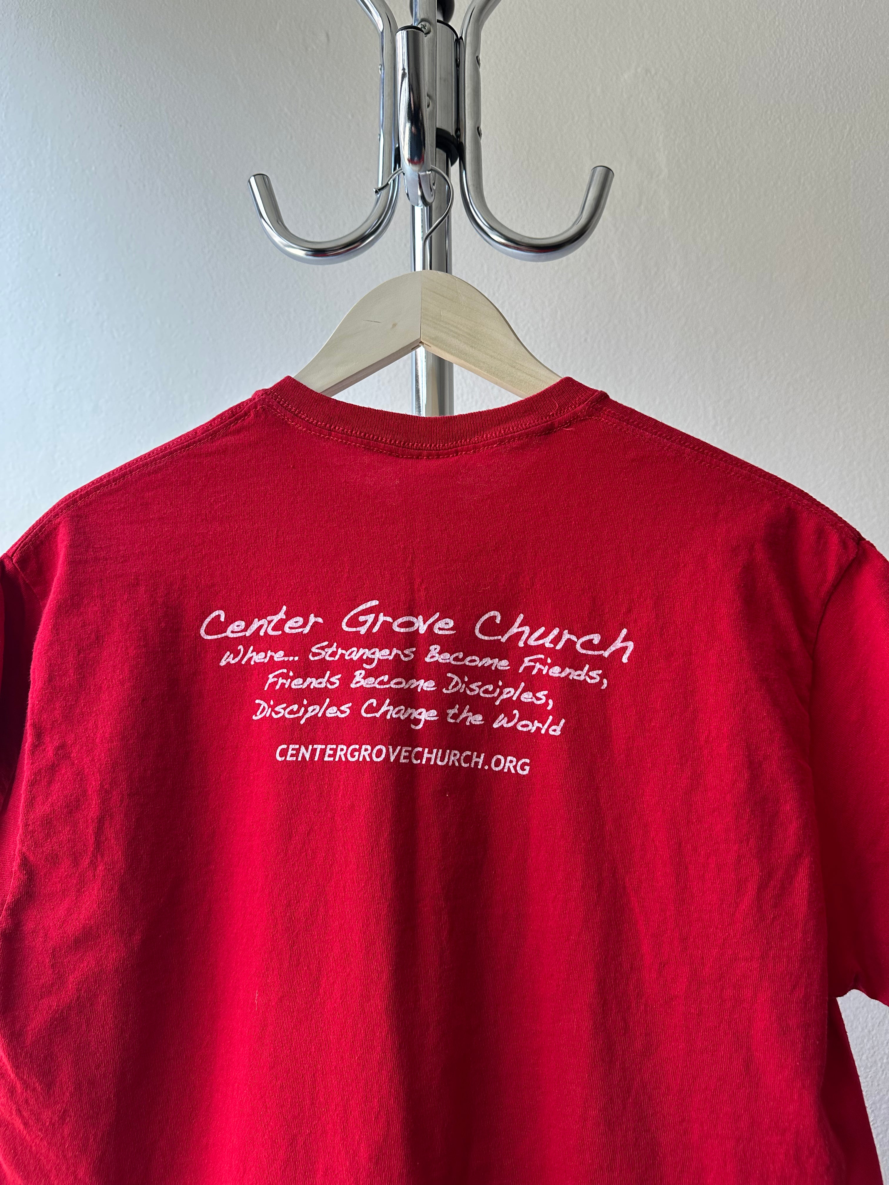 Vintage "Center Grove Church" 00s T-shirt - size M