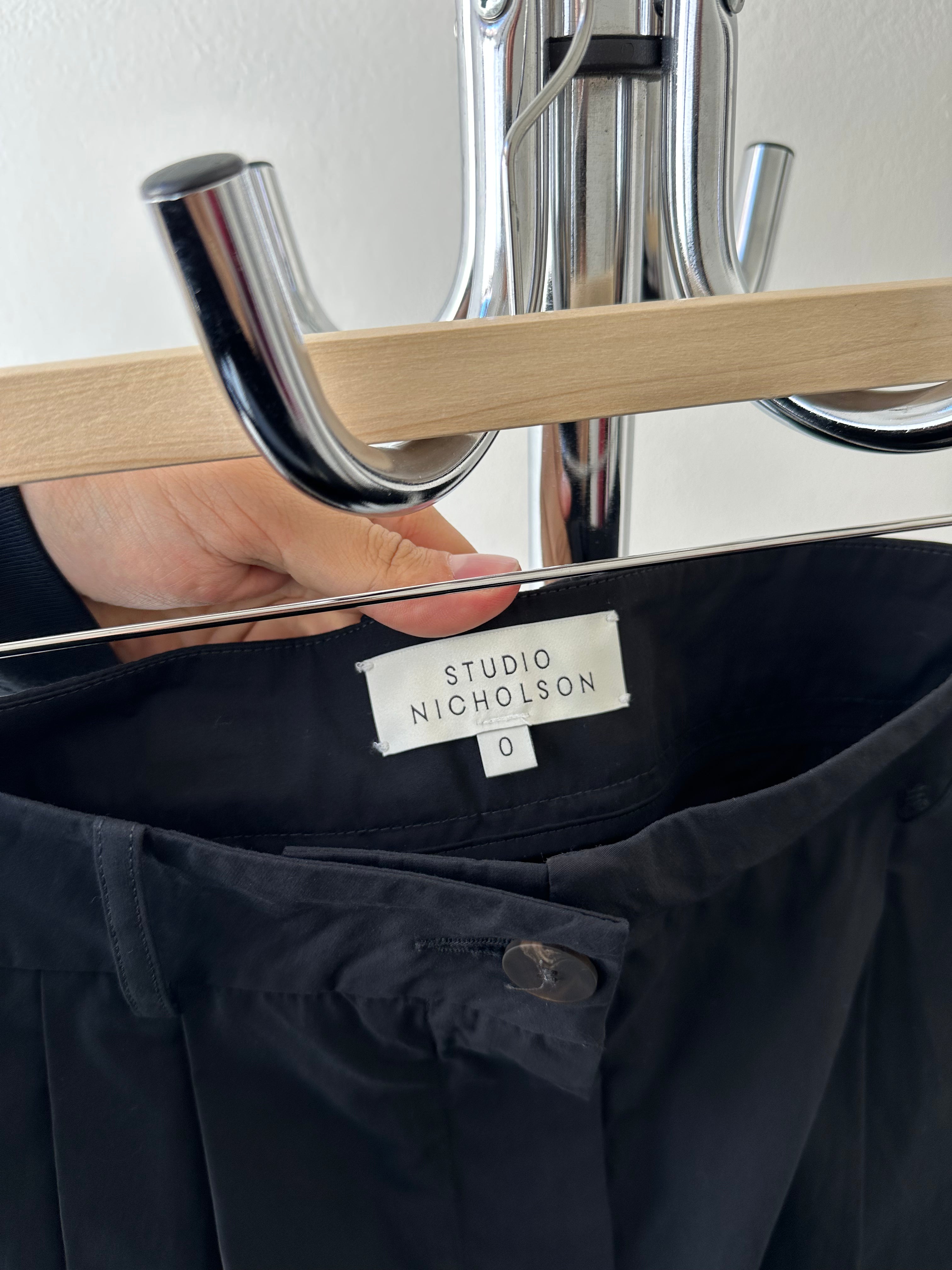 Studio Nicholson Acuna Pants – Black