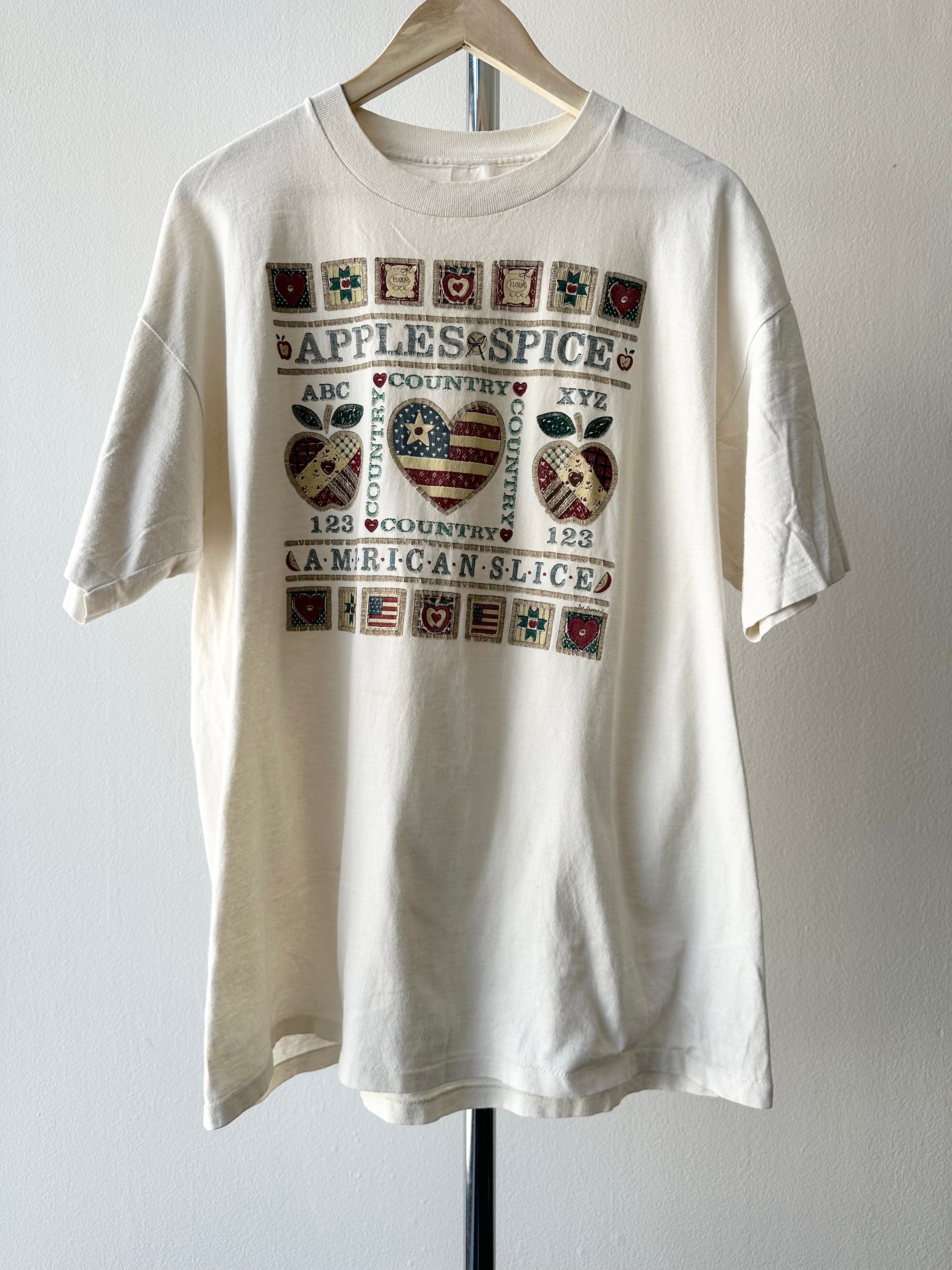 Vintage 1990s "Apple Pie" T-shirt - size XL