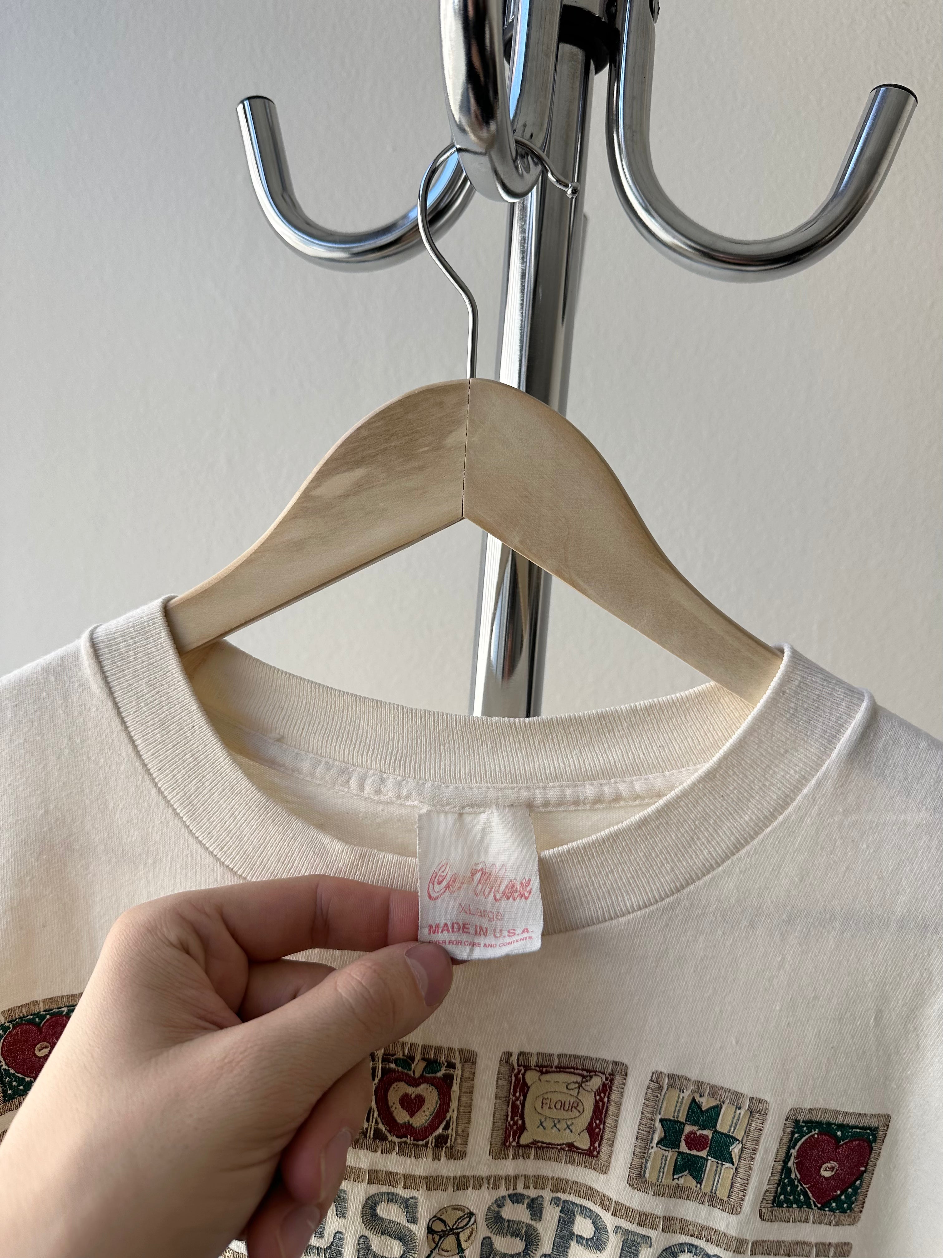 Vintage 1990s "Apple Pie" T-shirt - size XL
