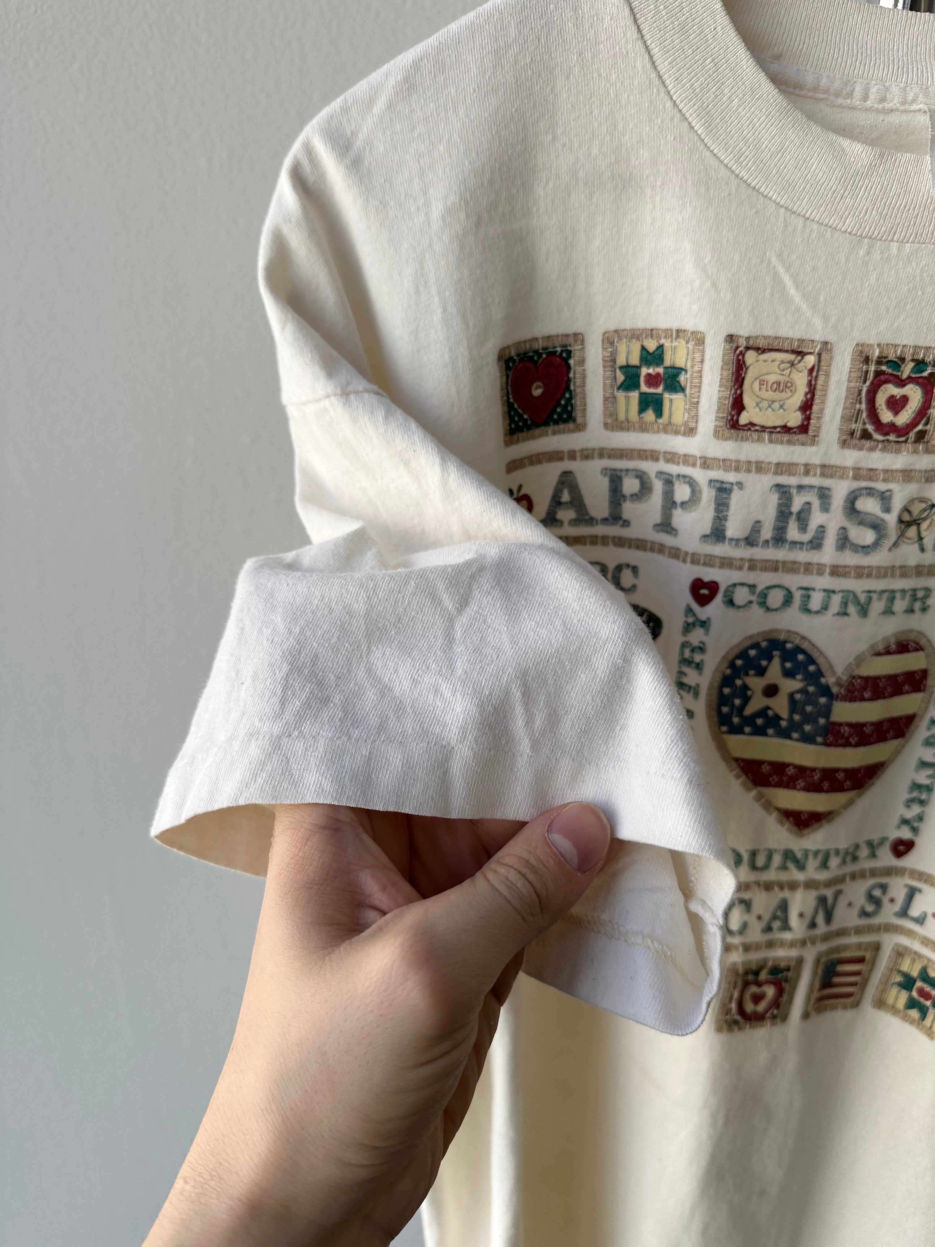 Vintage 1990s "Apple Pie" T-shirt - size XL