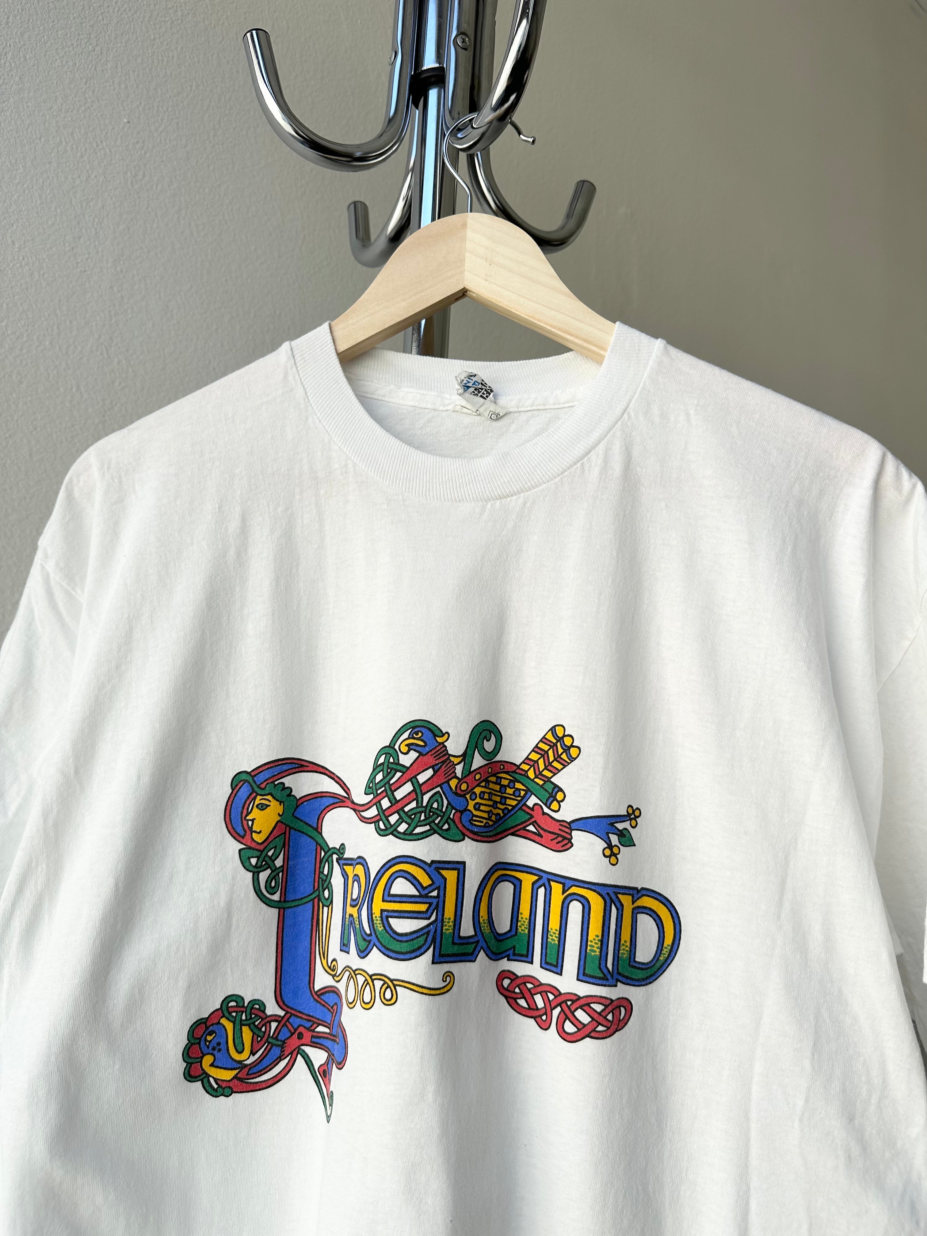 Vintage 1990s Ireland Tourist T-shirt - size XL