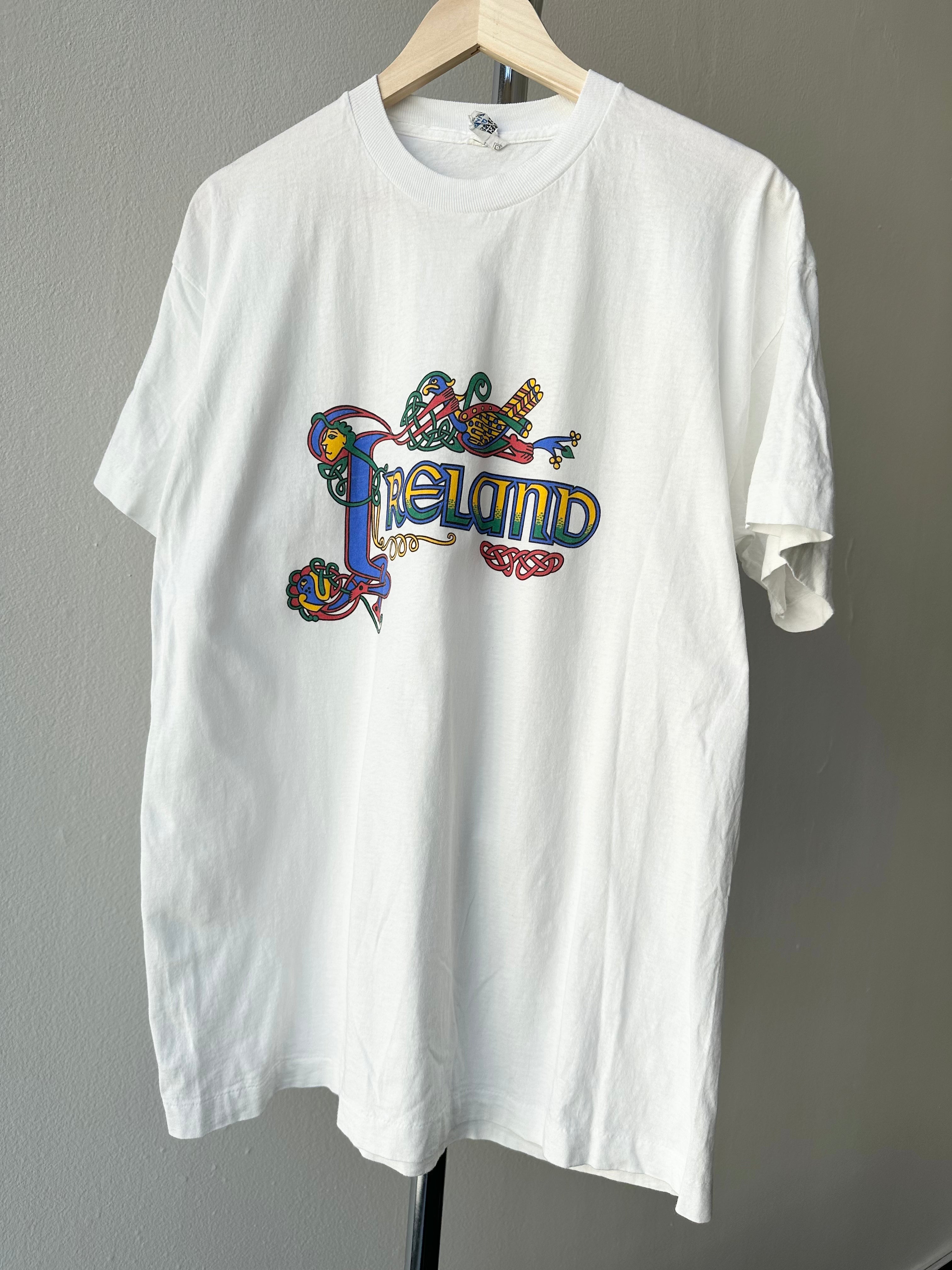 Vintage 1990s Ireland Tourist T-shirt - size XL