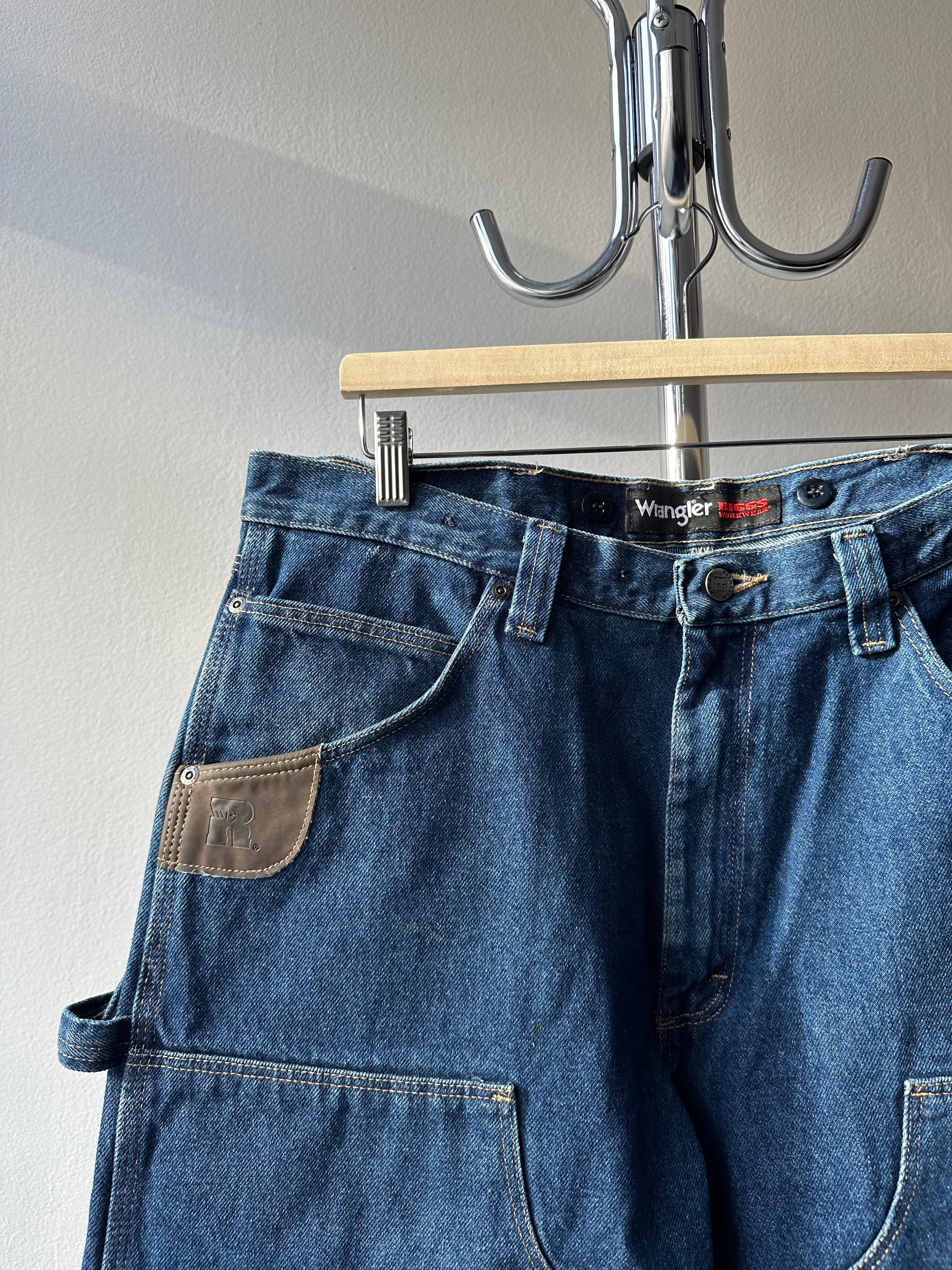 Vintage Wrangler "Riggs Workwear" Double Knee Pants - 36x34