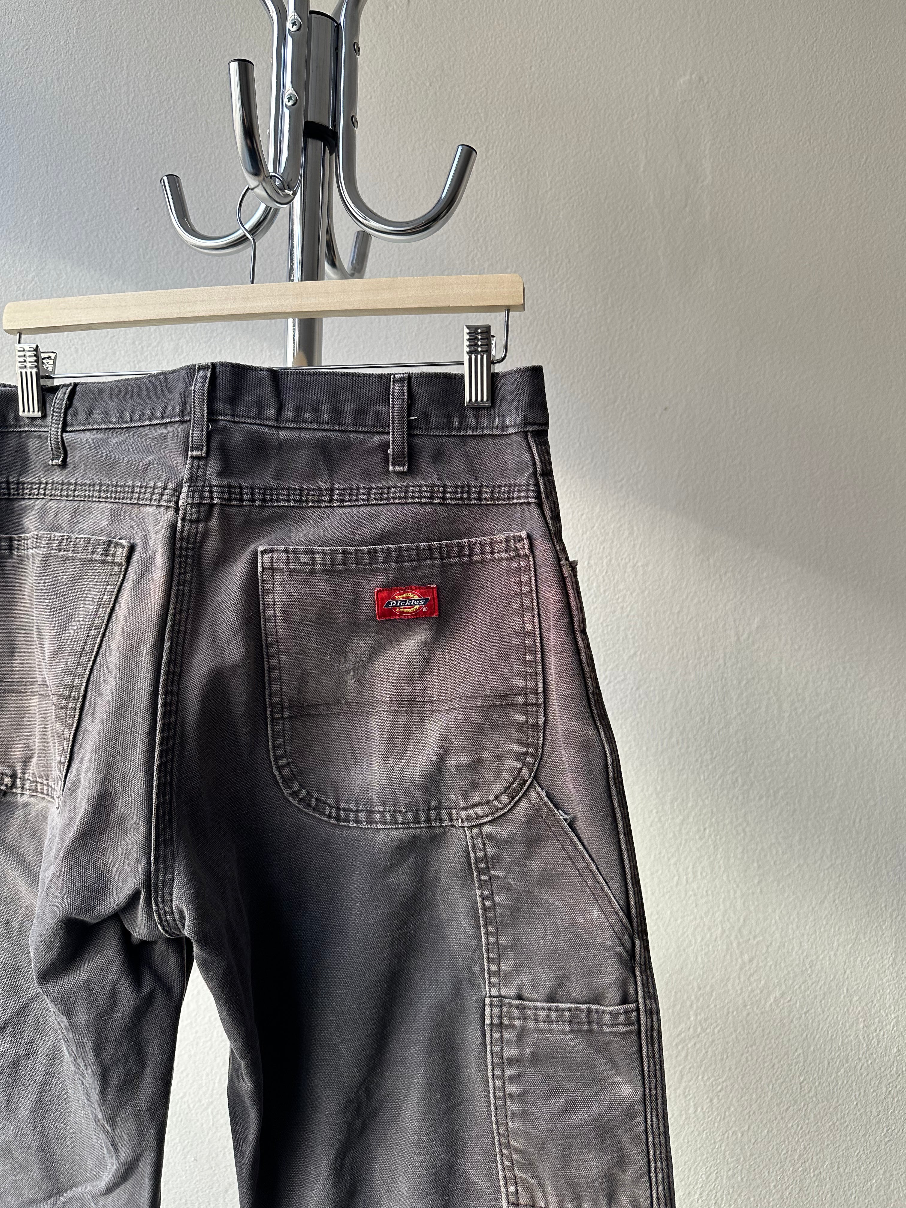 Vintage 1990s Dickies Faded Single Knee Pants - size 33x30