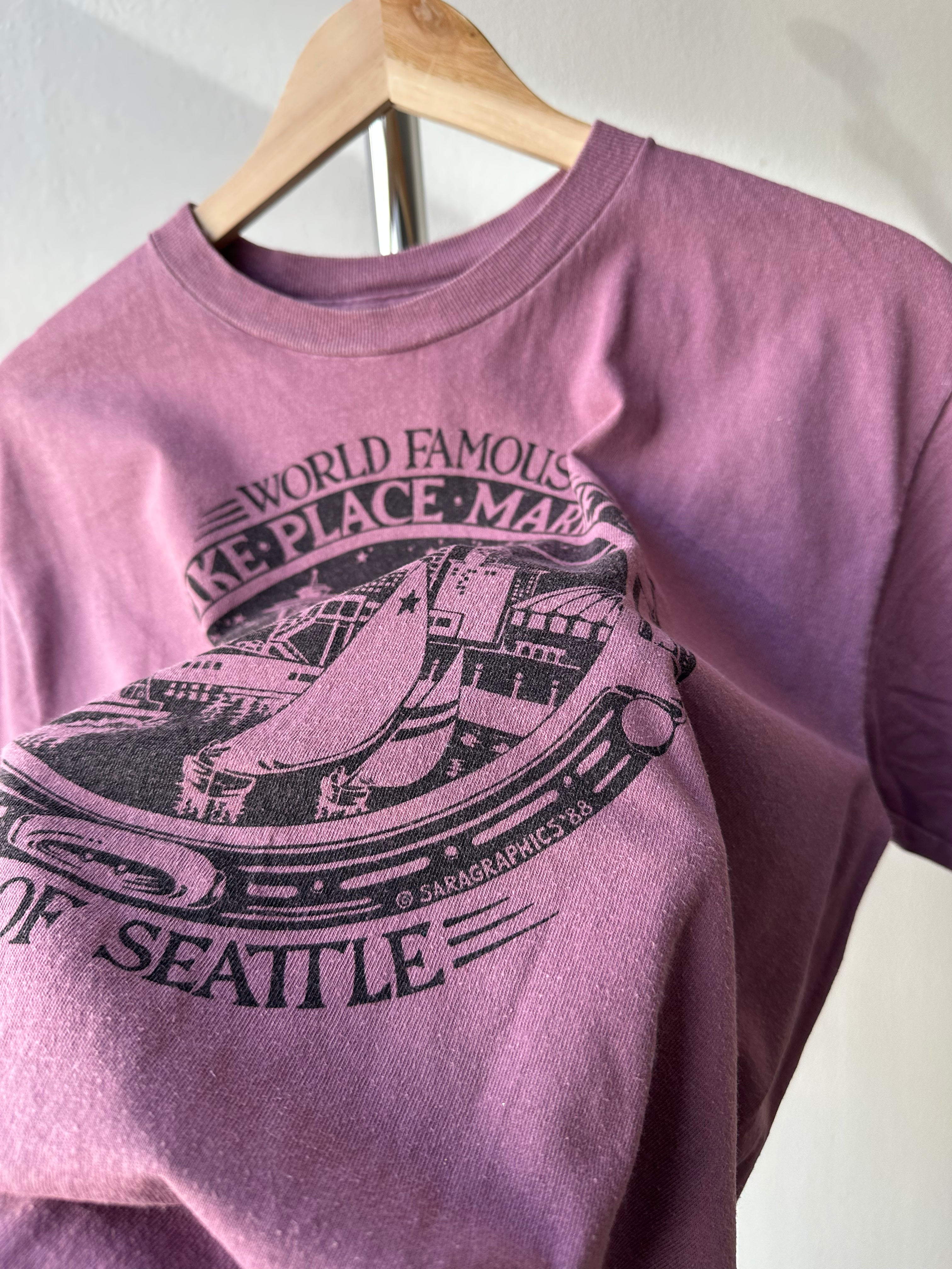 Vintage 1990s "Port of Seattle" Tourist T-shirt - size M