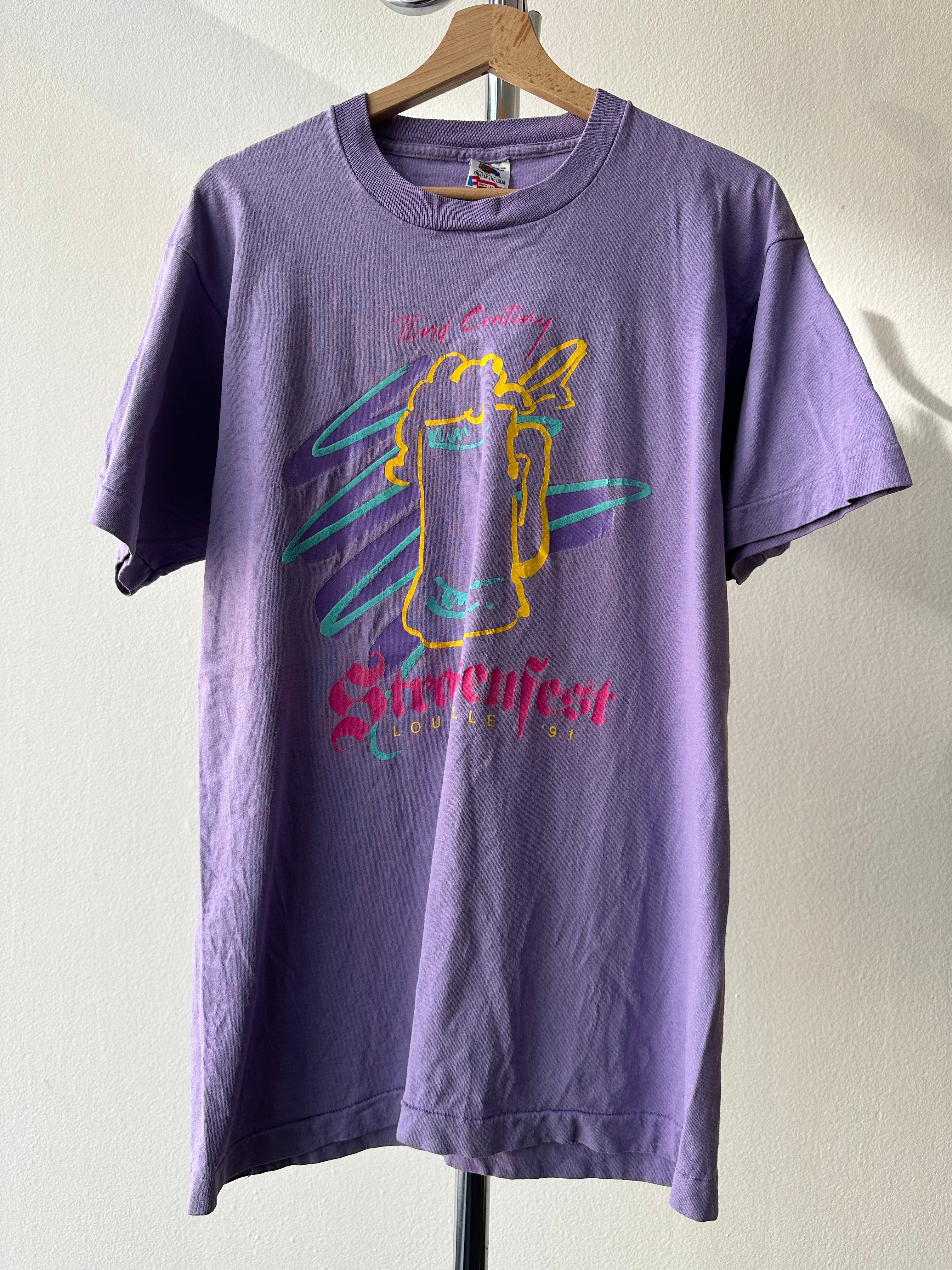 Vintage 1990s "Strassenfest" T-shirt - size XL