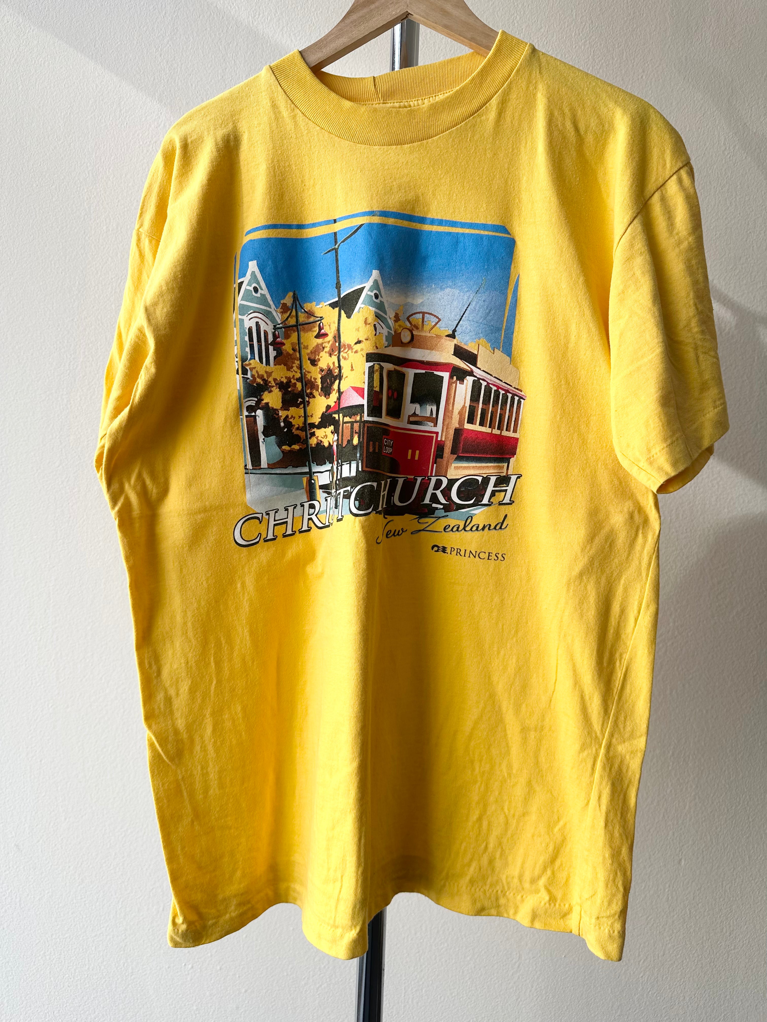 Vintage 1990s "Christchurch" Tourist T-shirt - size XXL