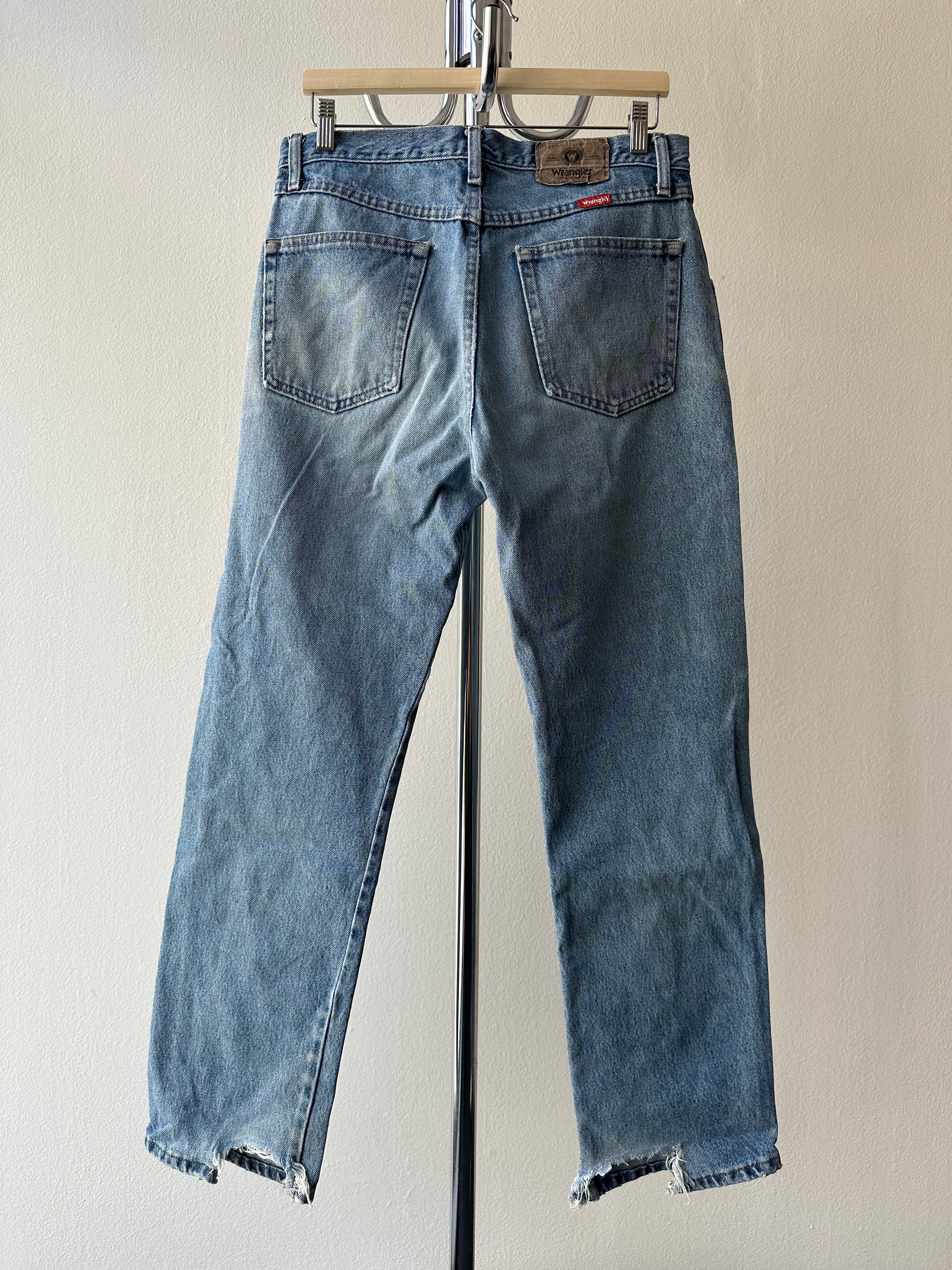 Wrangler Faded Denim Pants - size 33x32