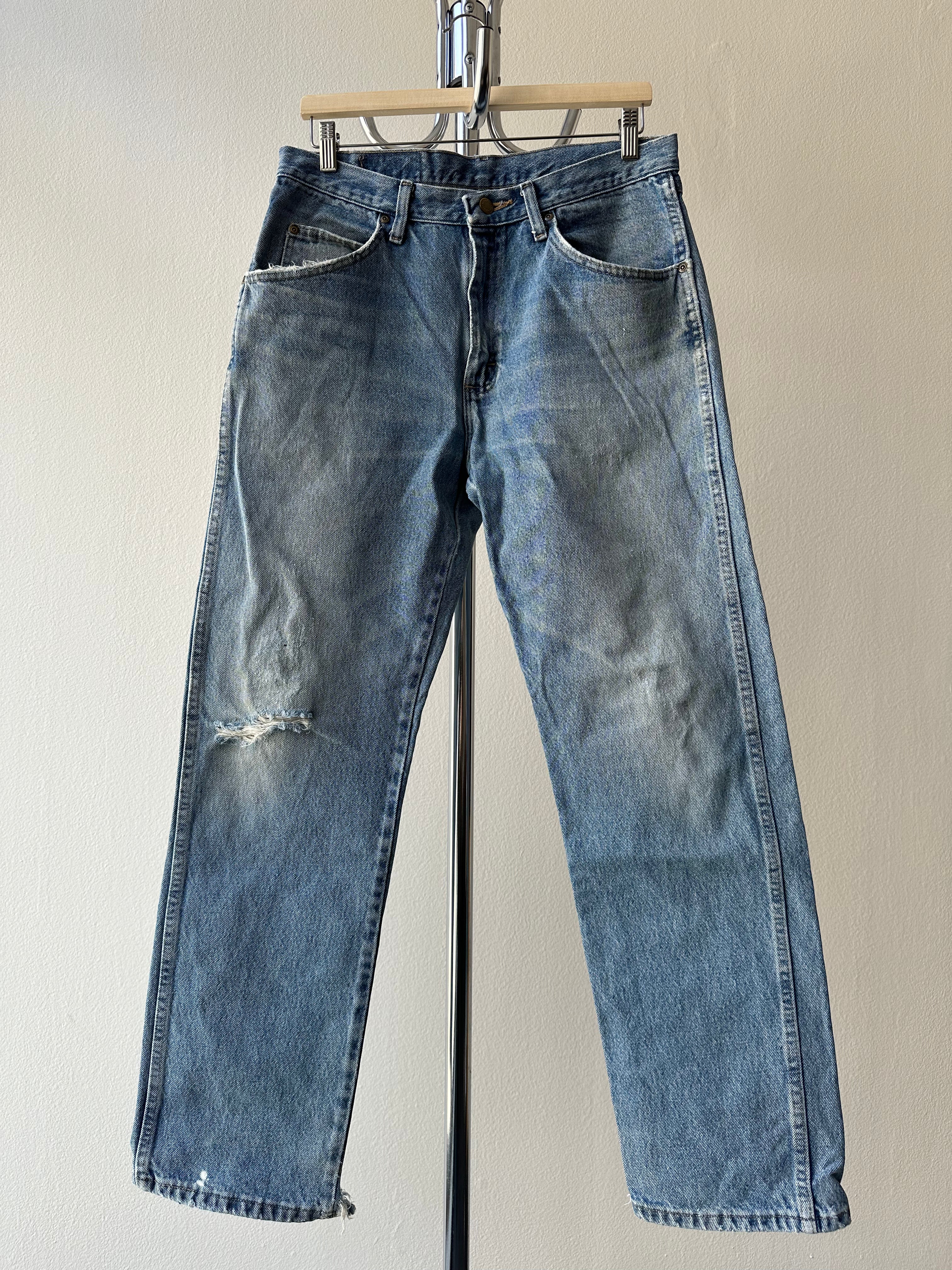 Wrangler Faded Denim Pants - size 33x32