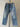Vintage 1980s Levi's Distressed & Faded Denim Pants - size 34x30