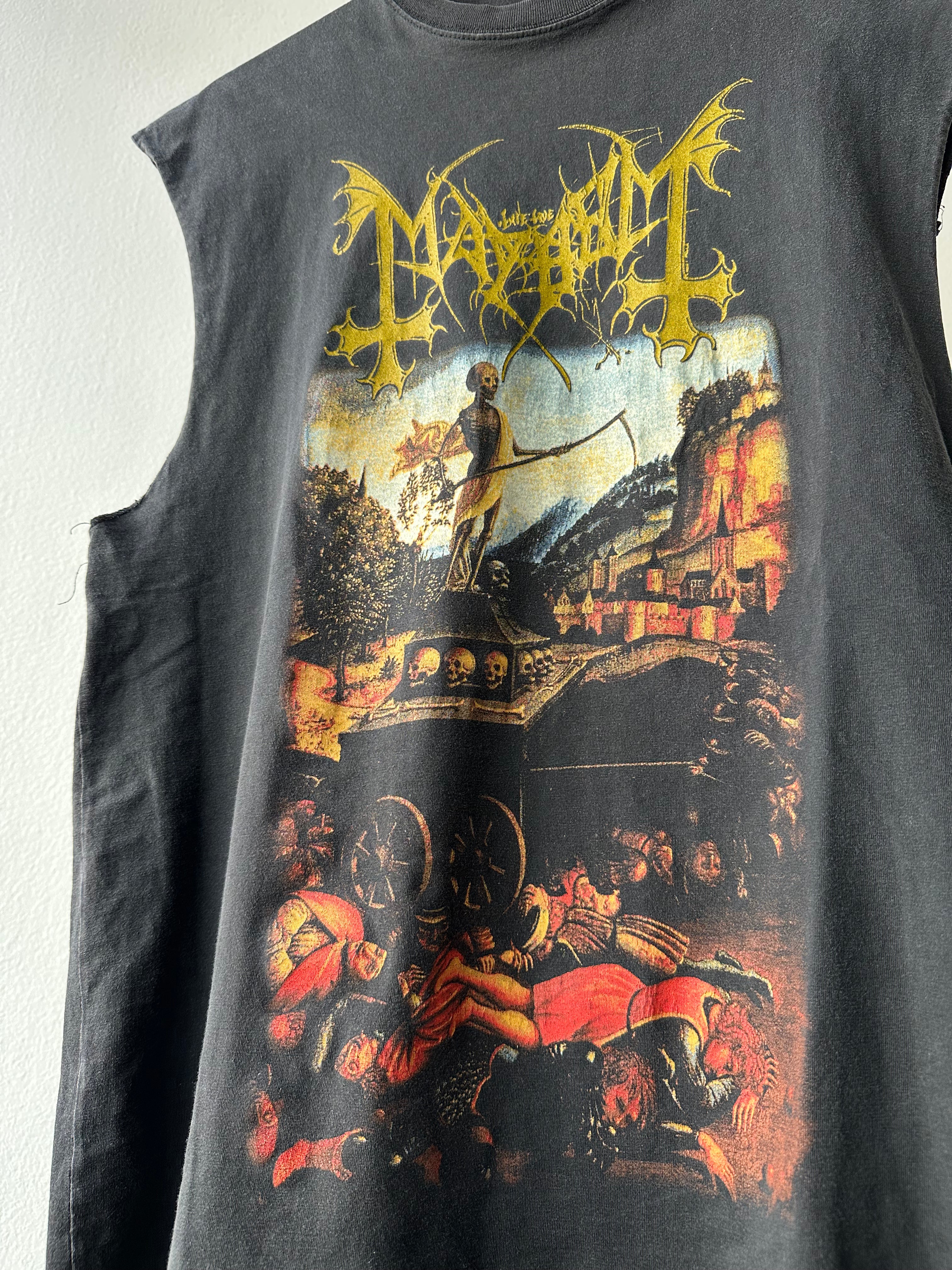 Vintage 1998 Mayhem “River of Blood” Razamataz T-shirt - size XL