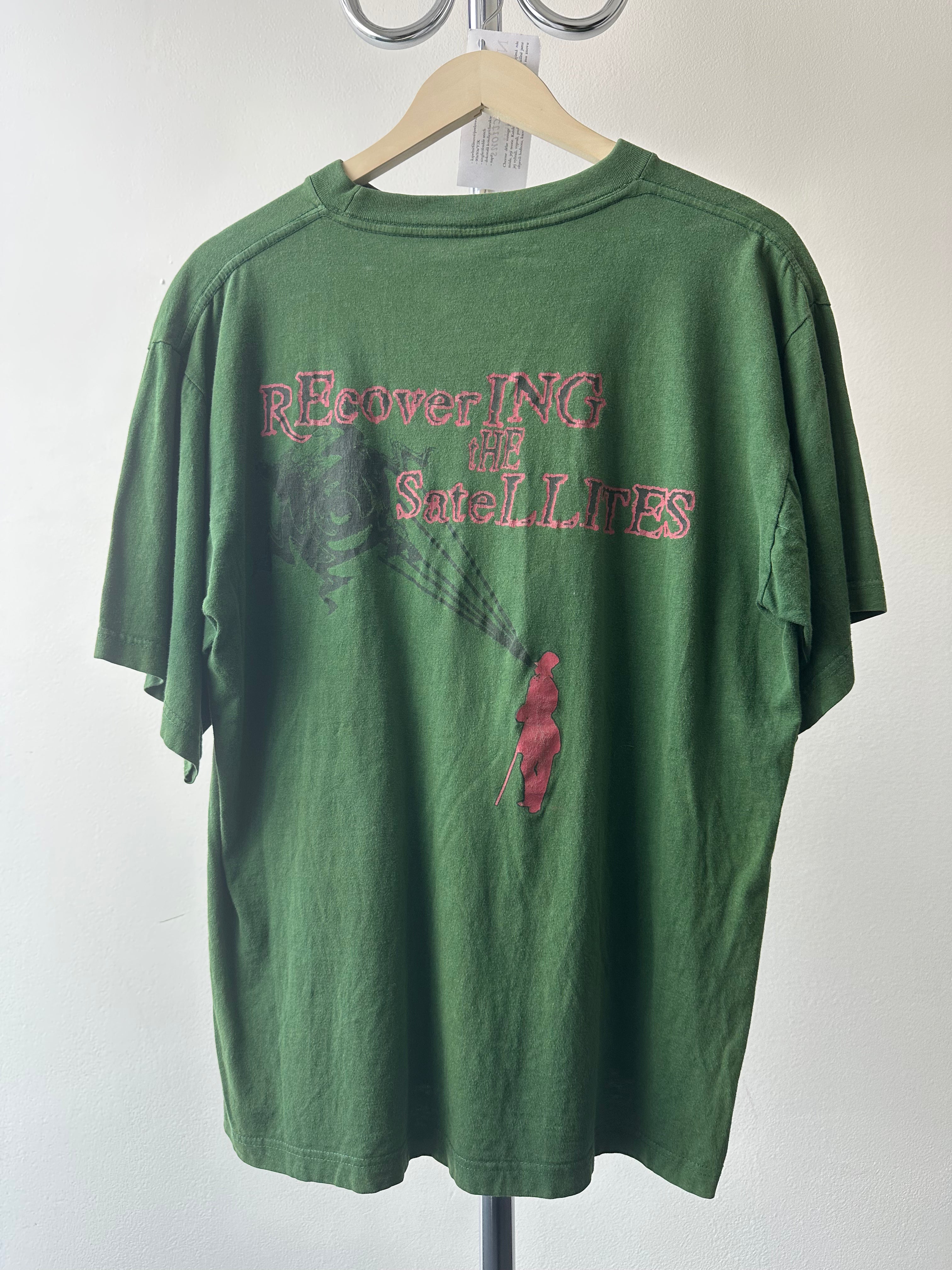 Vintage 1990s Counting Crows "Recovering Satellites" T-shirt - size L/XL