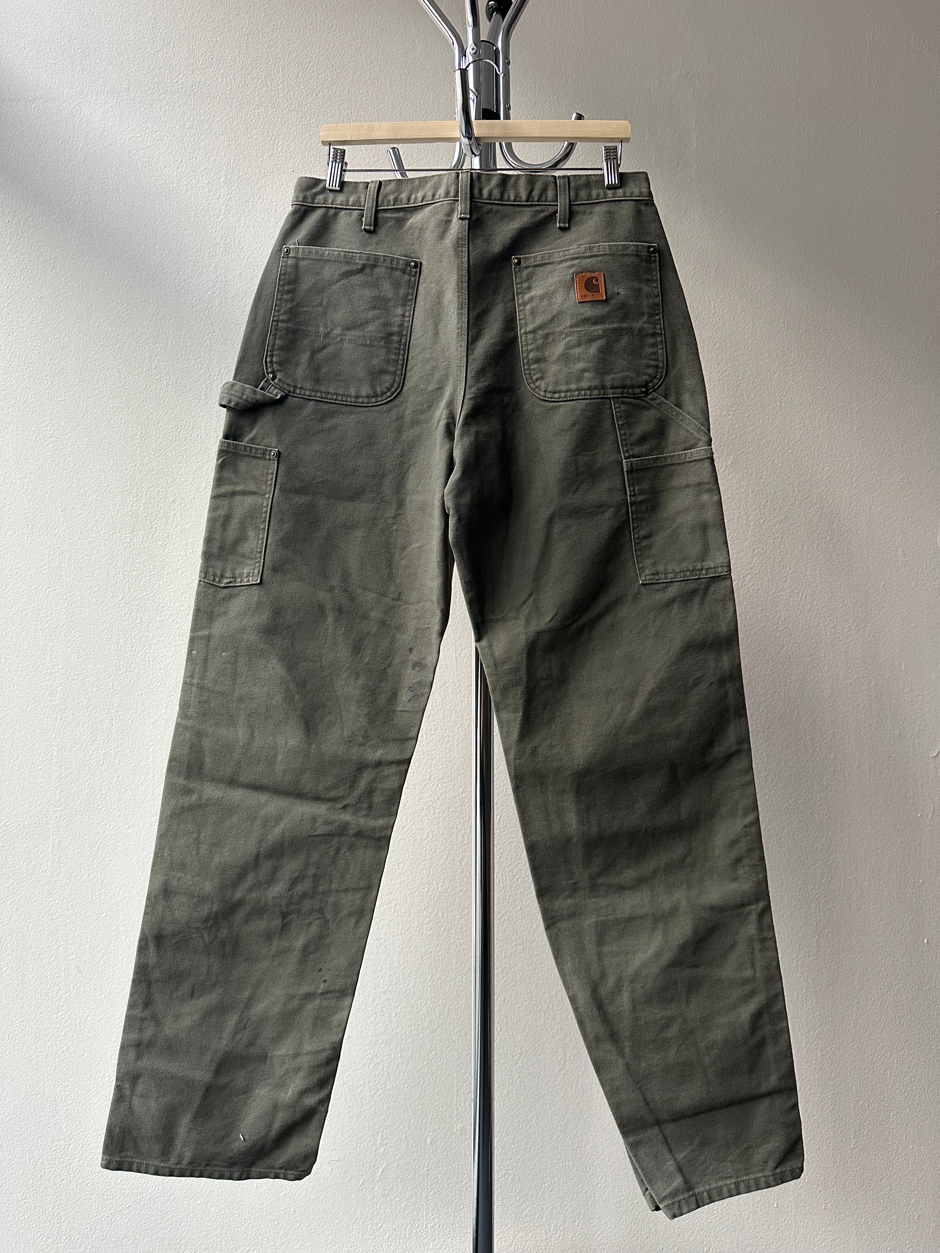 Vintage Carhartt B136 MOS "Double Knee" Pants - size 33x34