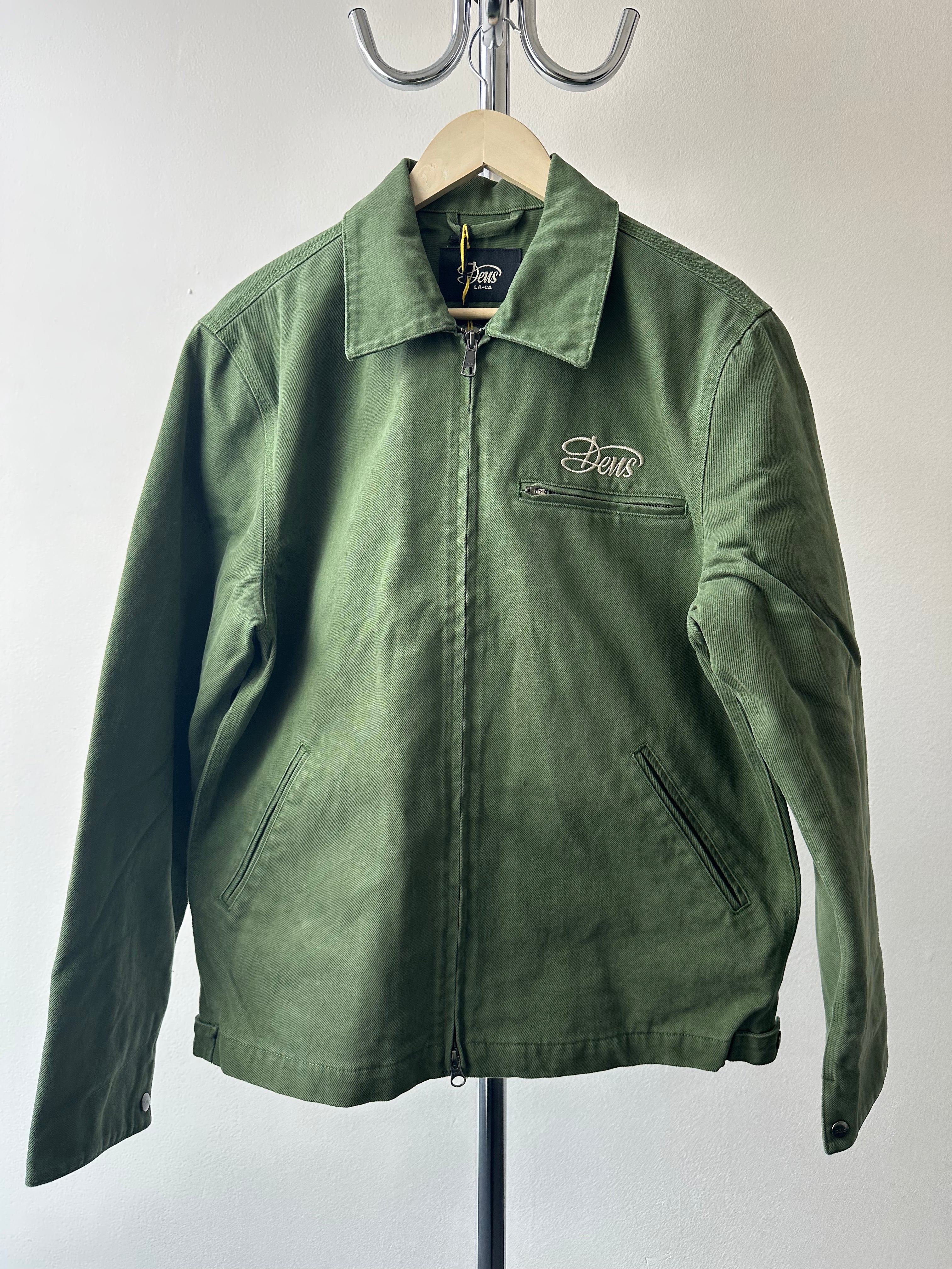 Deus Ex Machina Workwear Overdye Jacket (Cypress Green)