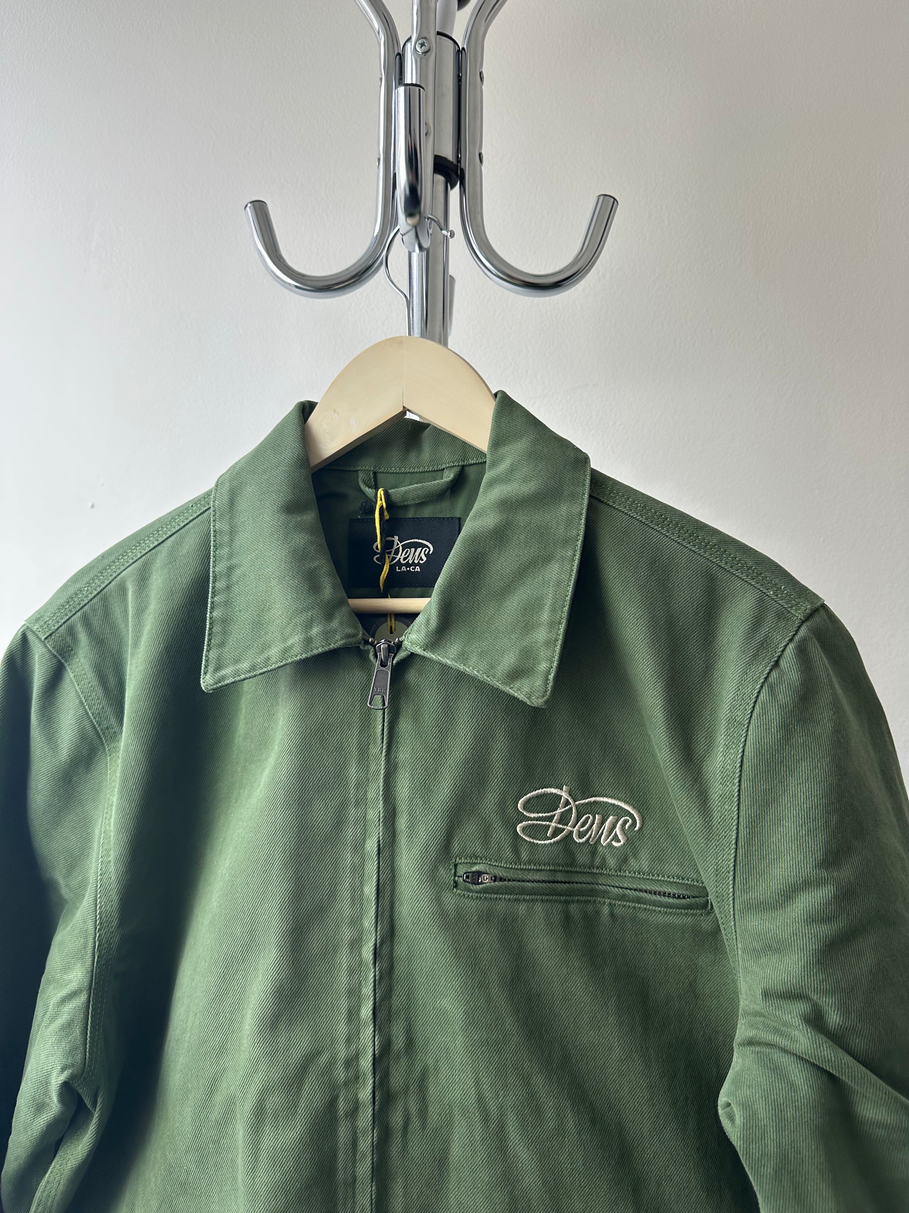 Deus Ex Machina Workwear Overdye Jacket (Cypress Green)