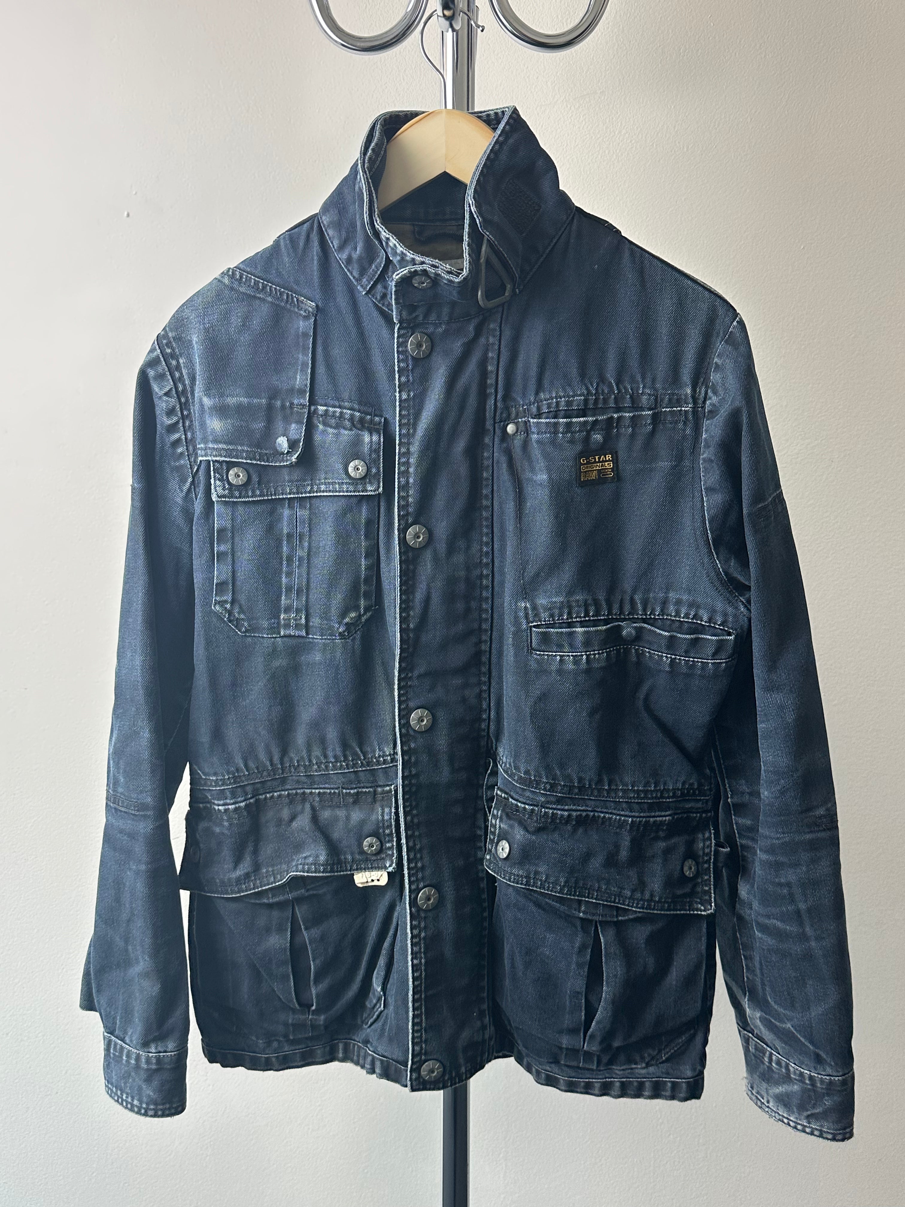Vintage G-Star "Raw Denim" Utility Jacket – size M