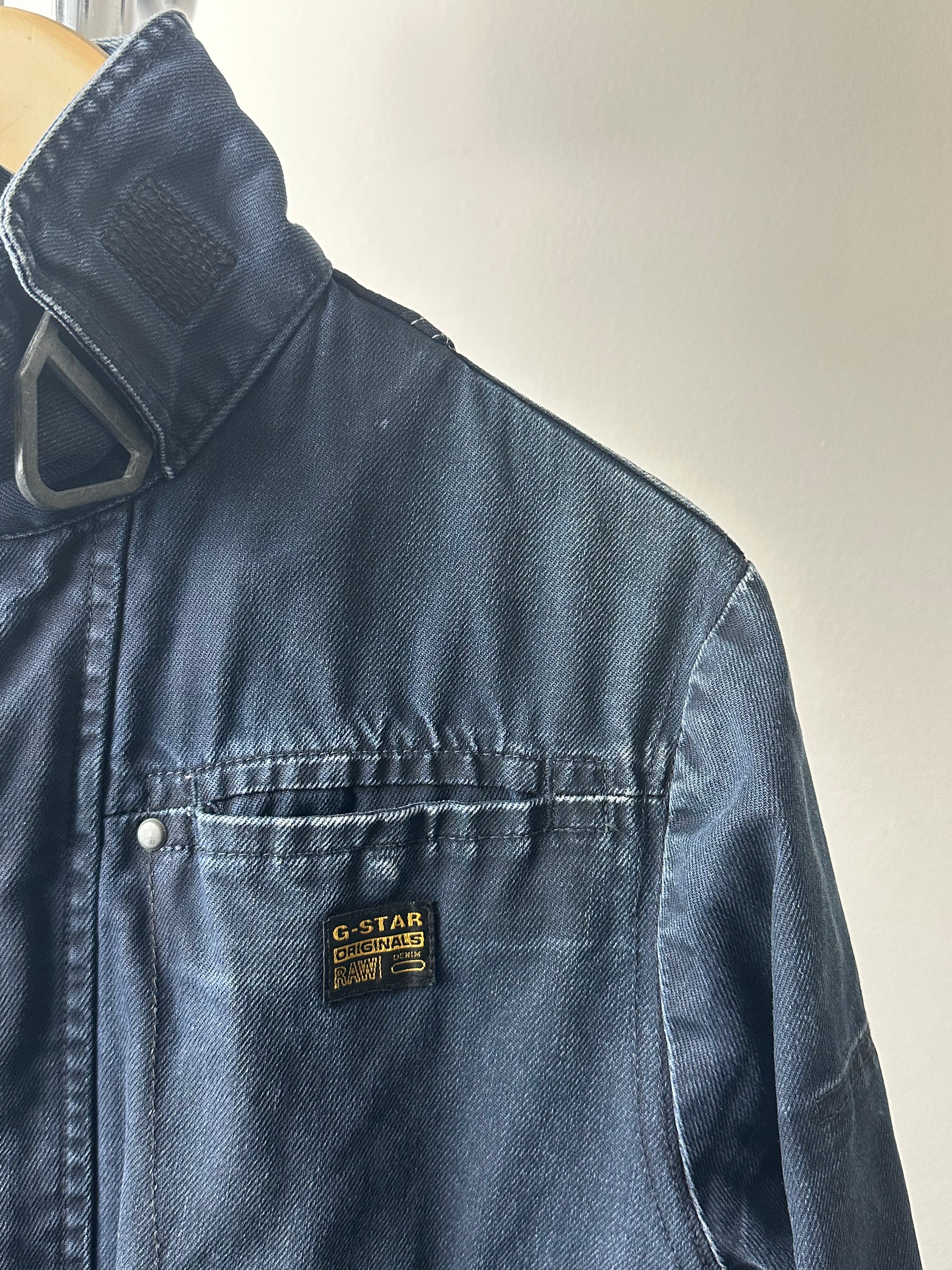 Vintage G-Star "Raw Denim" Utility Jacket – size M