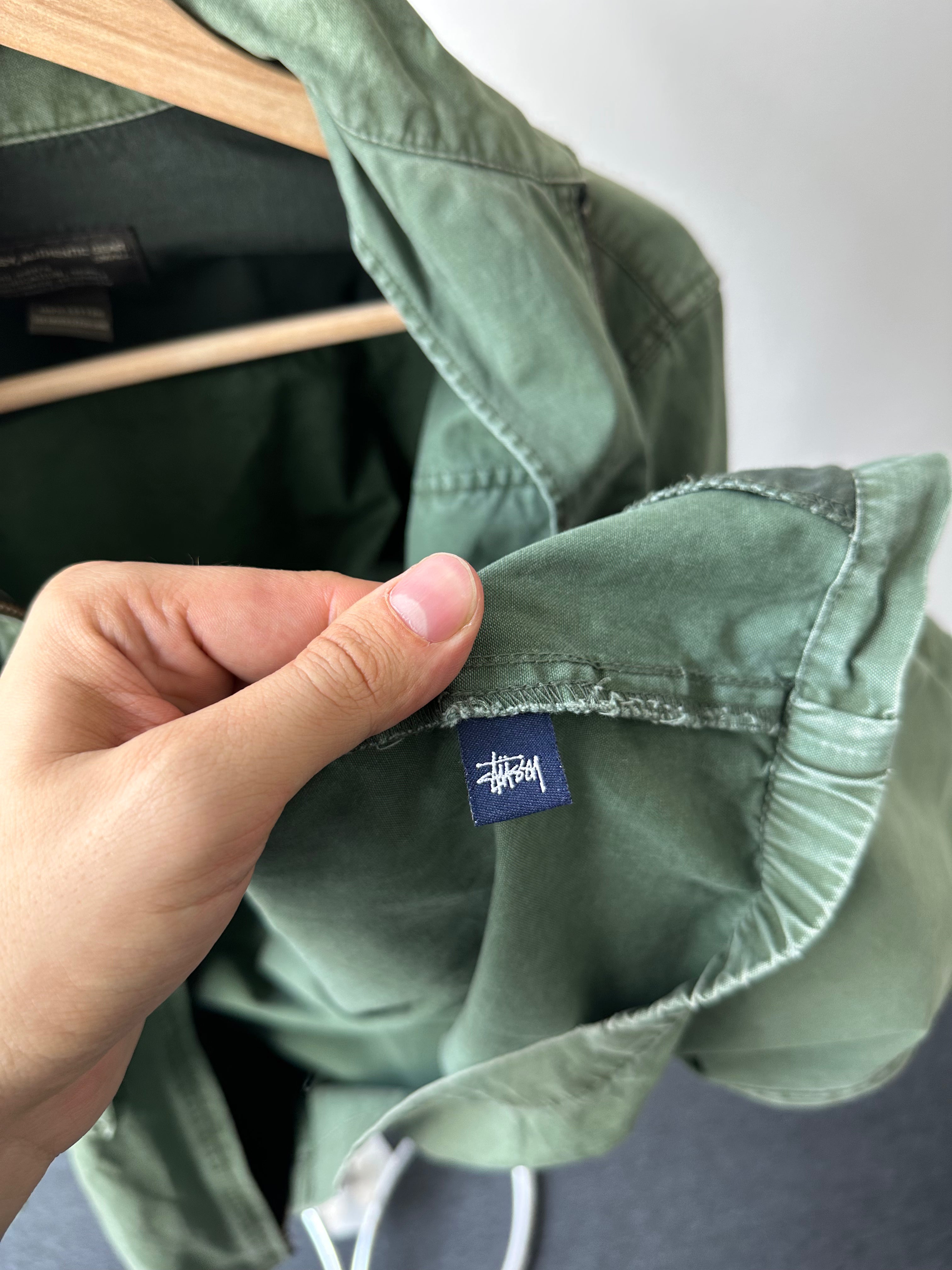 Vintage 1990s Stüssy Authentic Gear Field Jacket - Made in Japan - size M