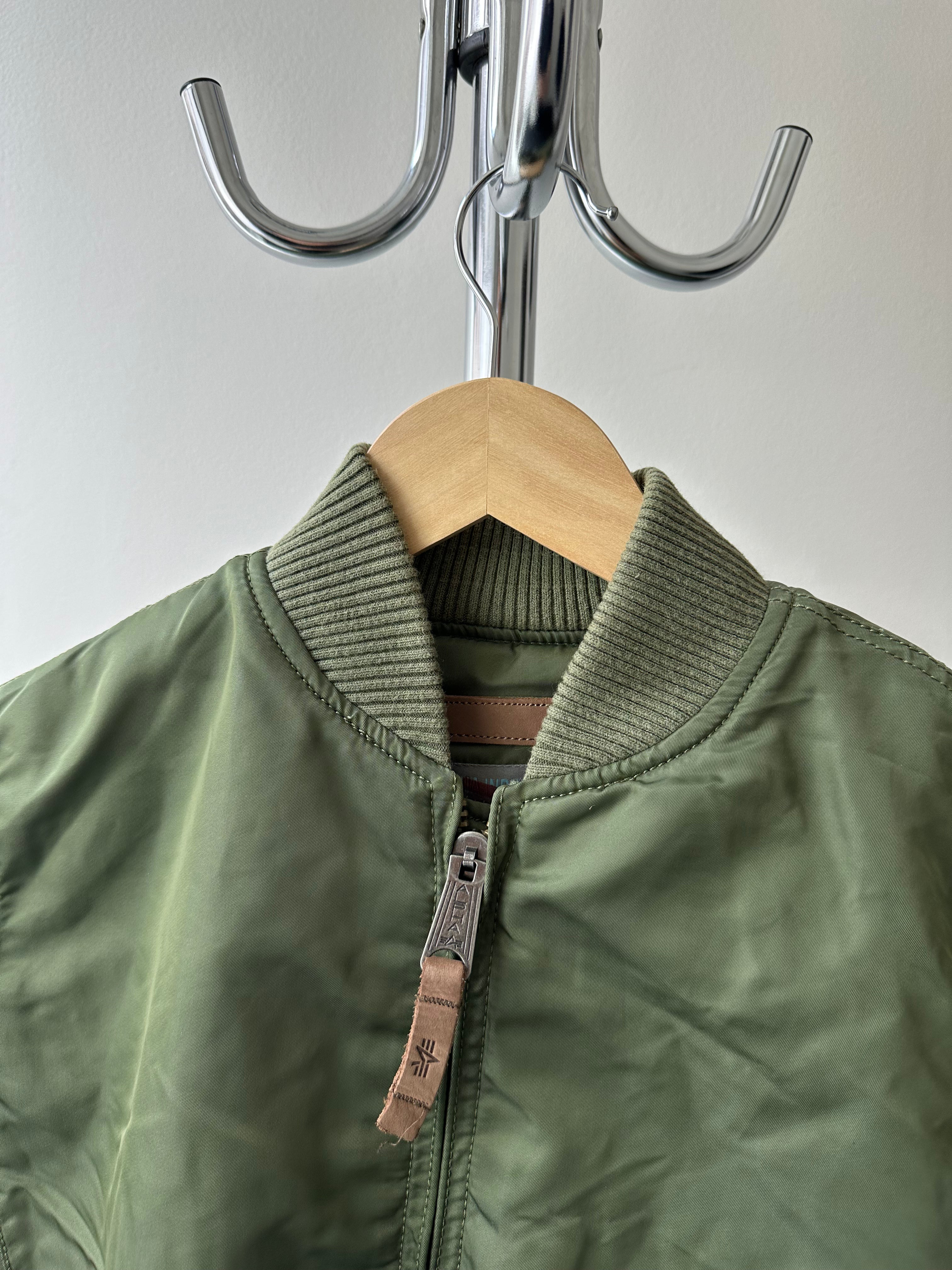 Vintage Alpha Industries MA-1 Bomber Jacket - size S