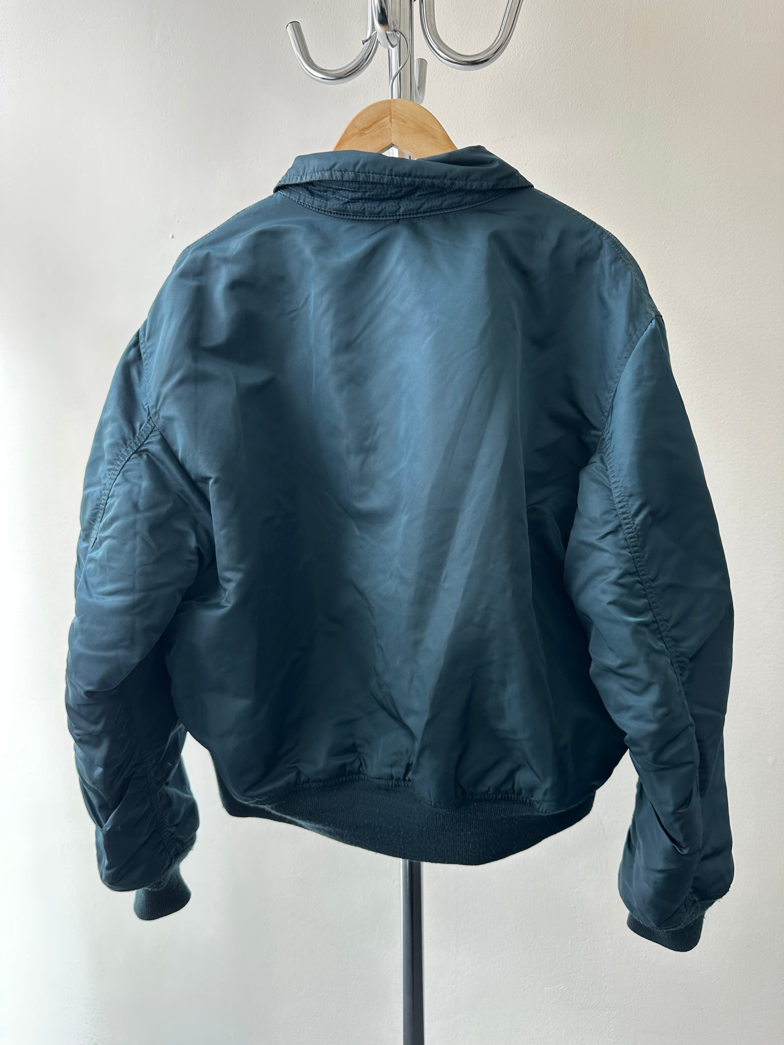 Vintage 1990s Alpha Industries B-15 Flight Jacket - size XL