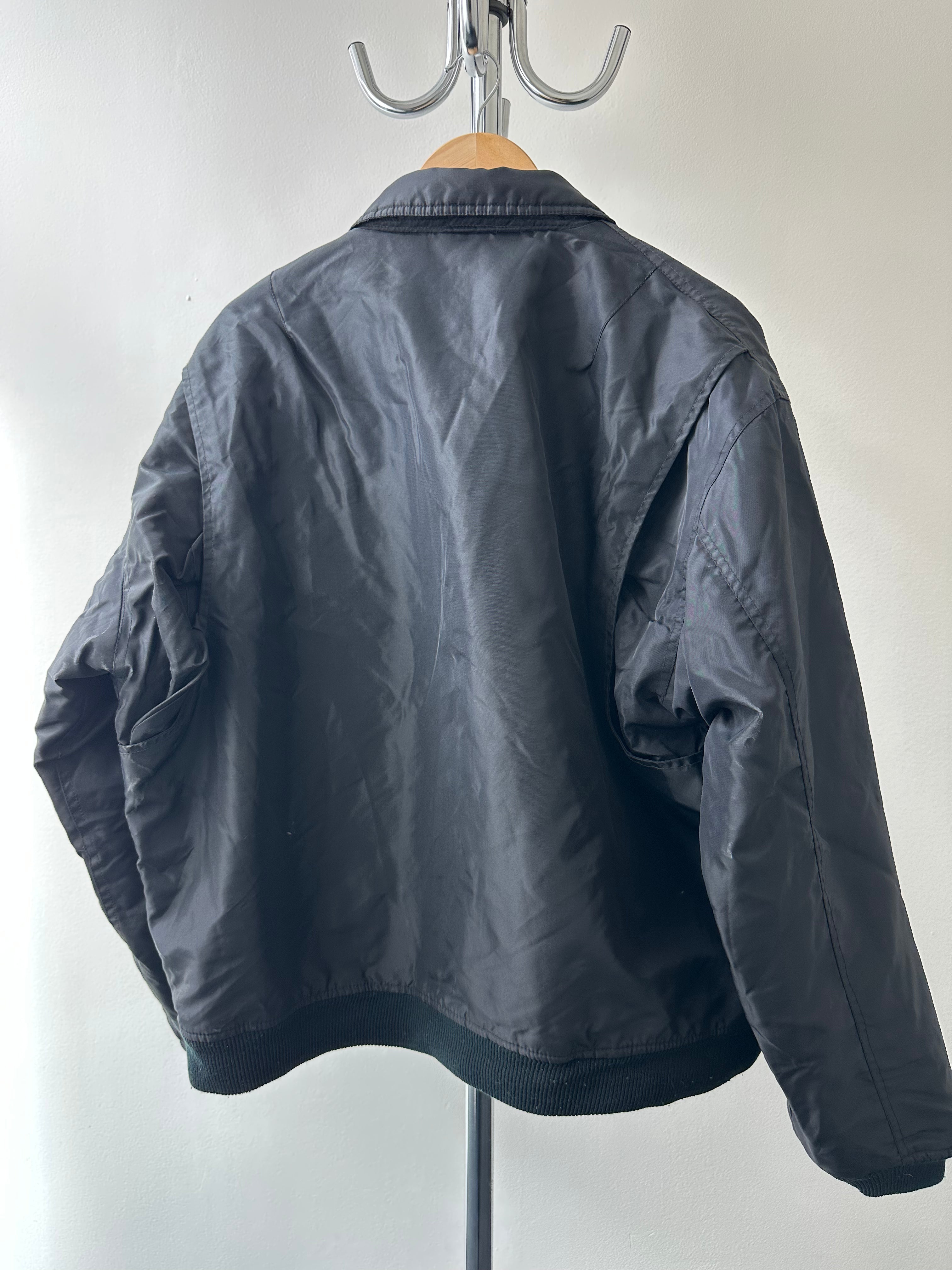 Vintage Jack & Jones “Unlimited” Flight Bomber Jacket - size L