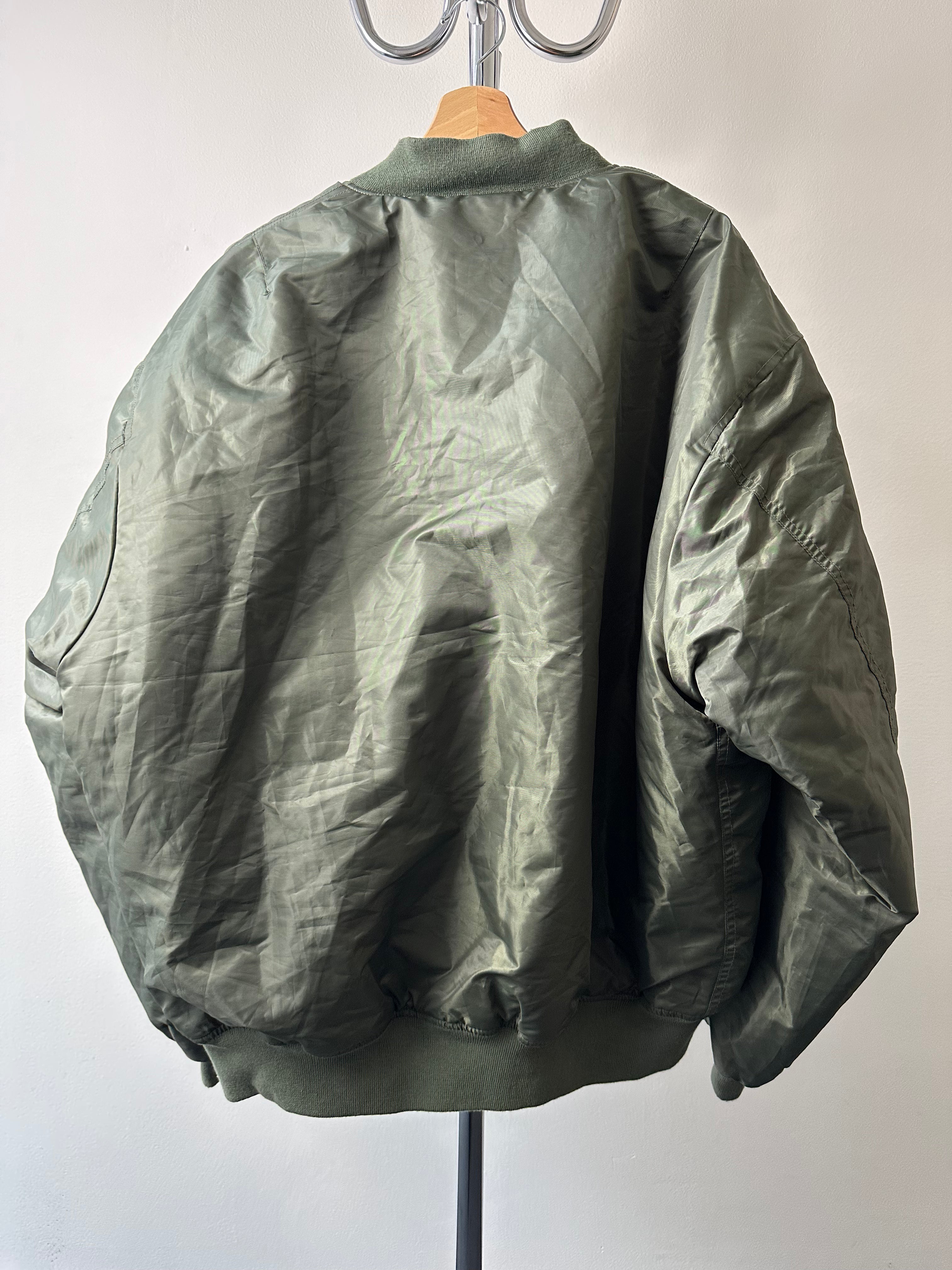 Vintage Mil-Tec MA-1 Flight Bomber Jacket - size XL/XXL