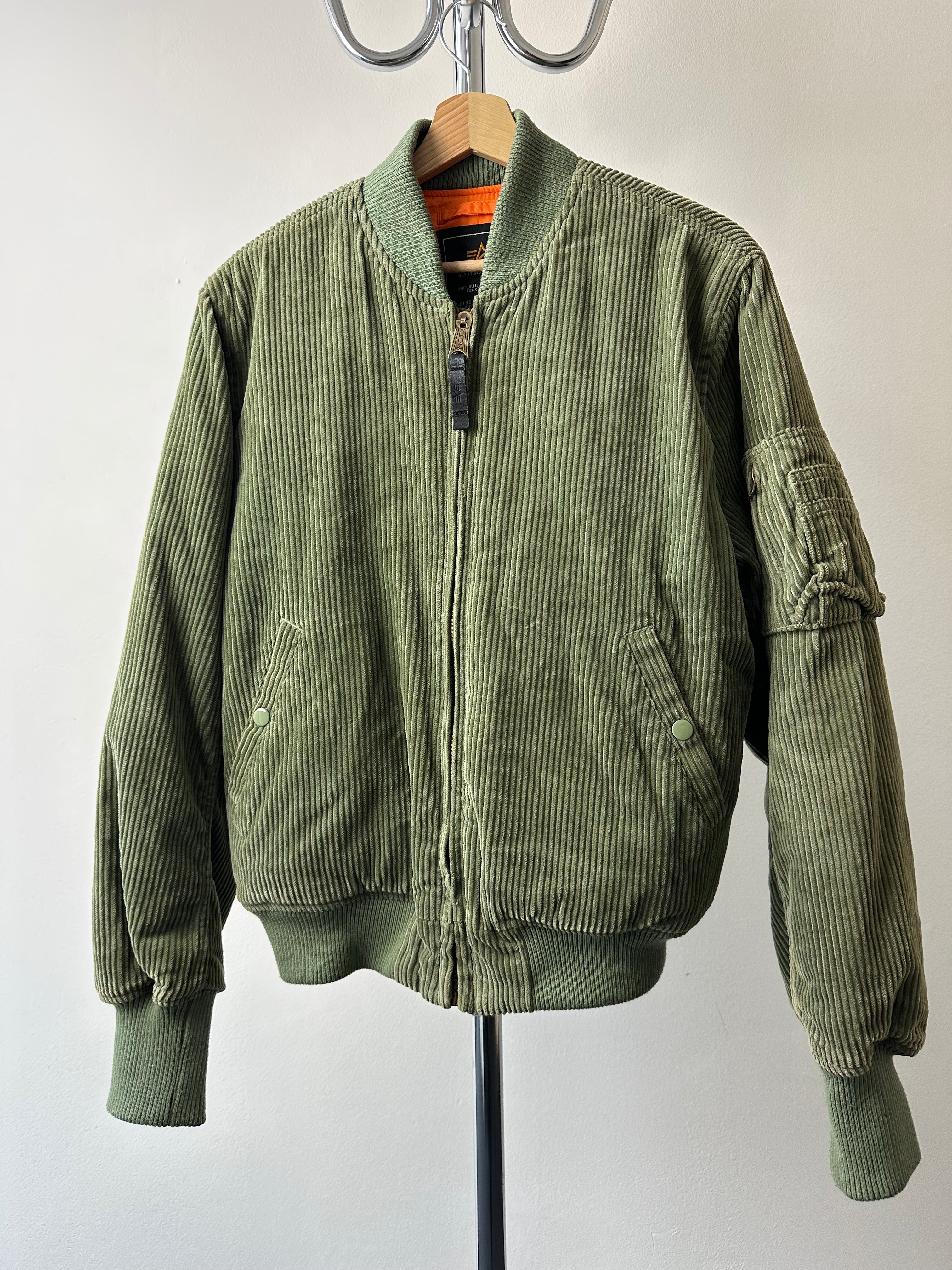 Vintage Alpha Industries x The Cords & Co MA-1 Bomber Jacket - size M