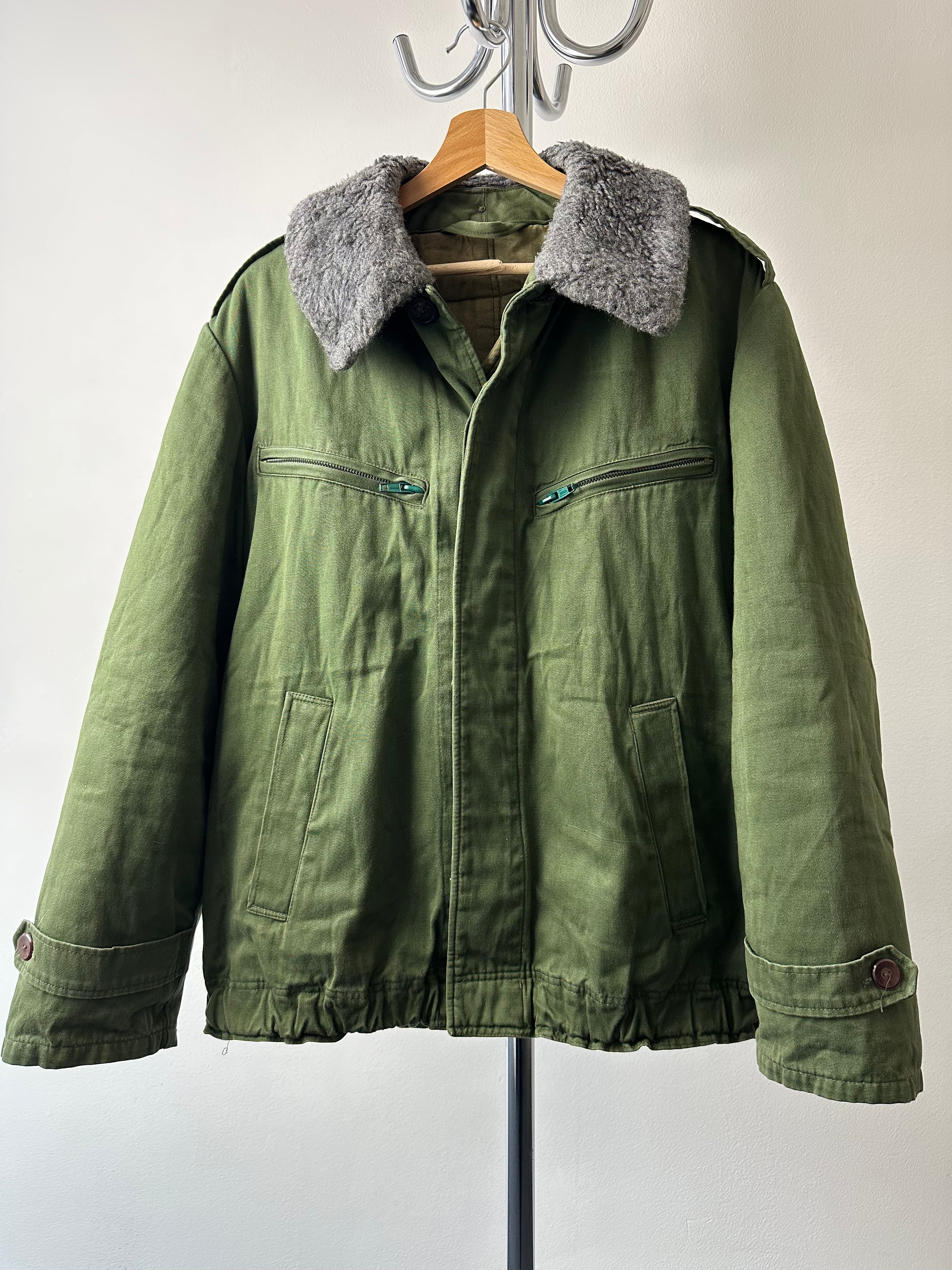 Vintage 1980s Swedish Army M90 Winter Jacket - size M/L