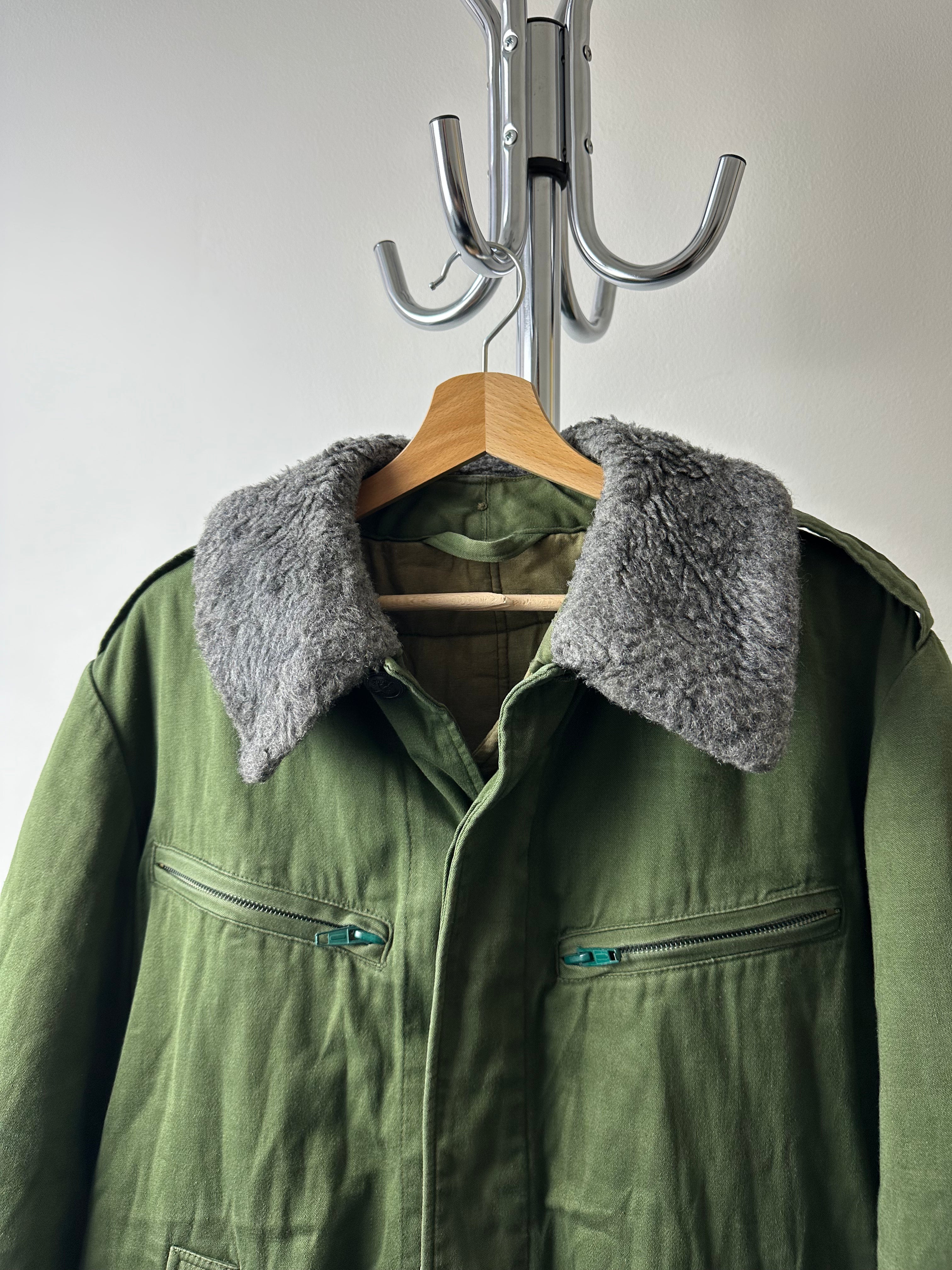 Vintage 1980s Swedish Army M90 Winter Jacket - size M/L