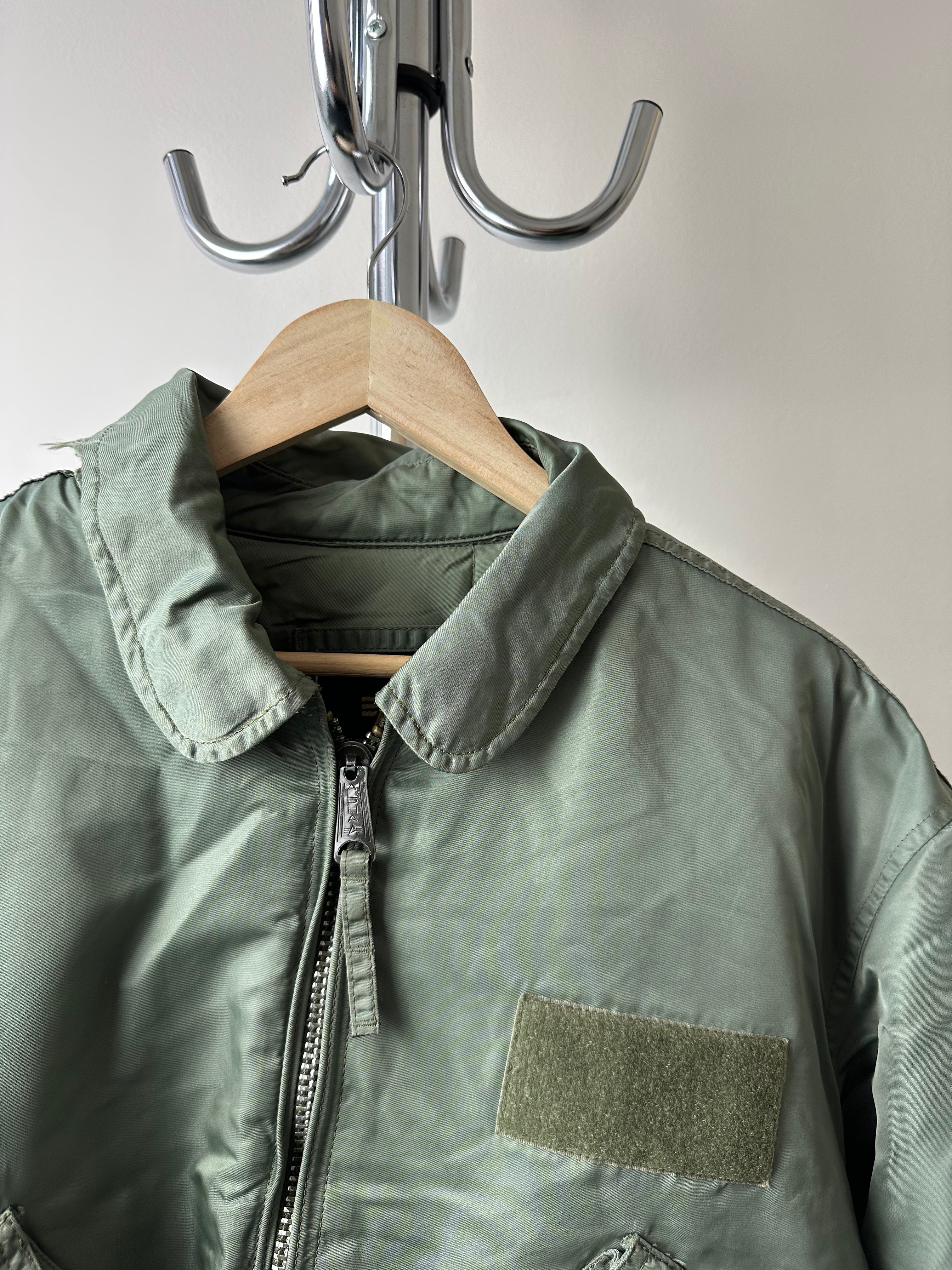 Vintage 1990s Alpha Industries L-2B Flight Jacket - Made in USA - size L