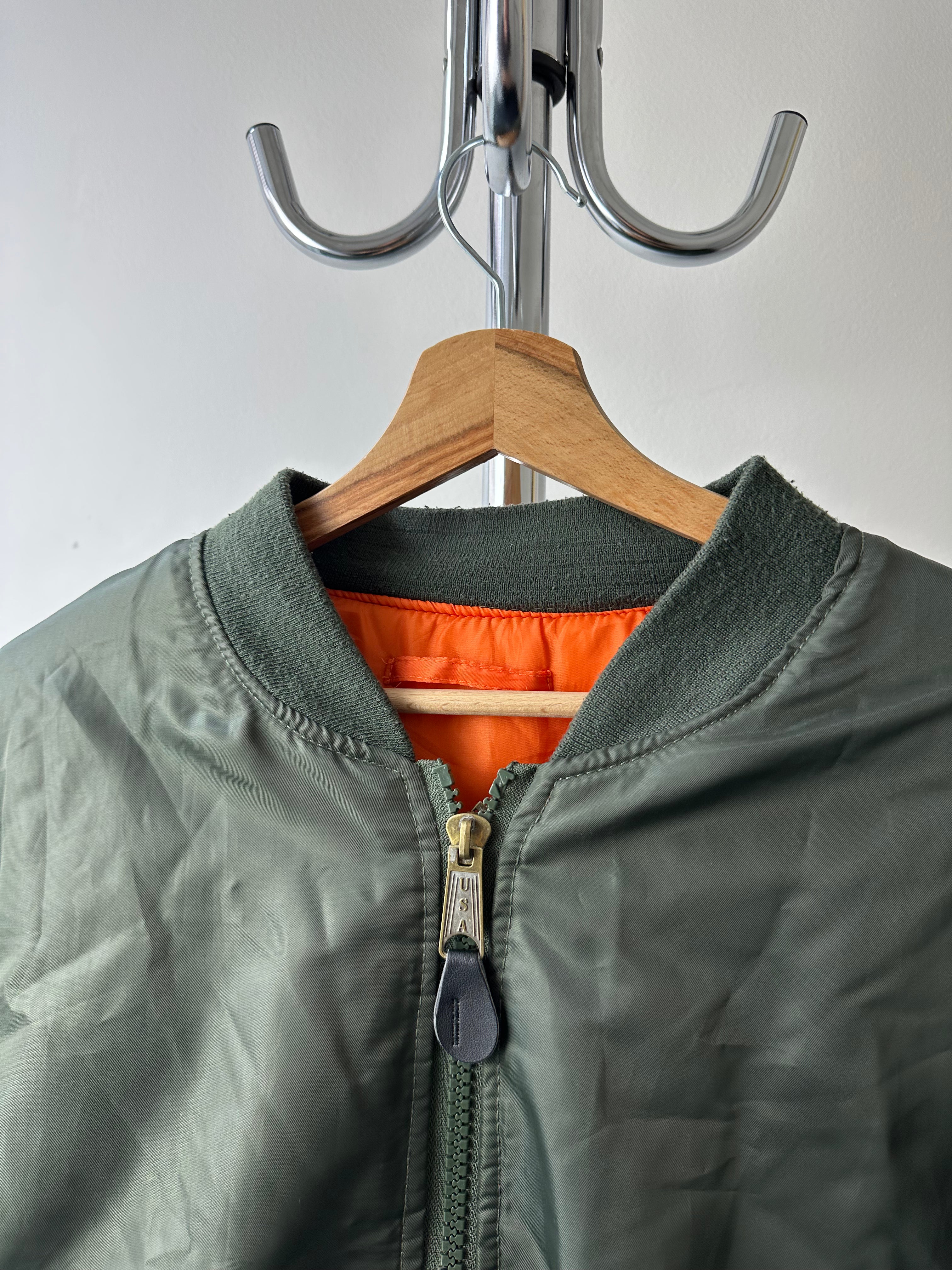 Vintage MA-1 Bomber Jacket - size L/XL