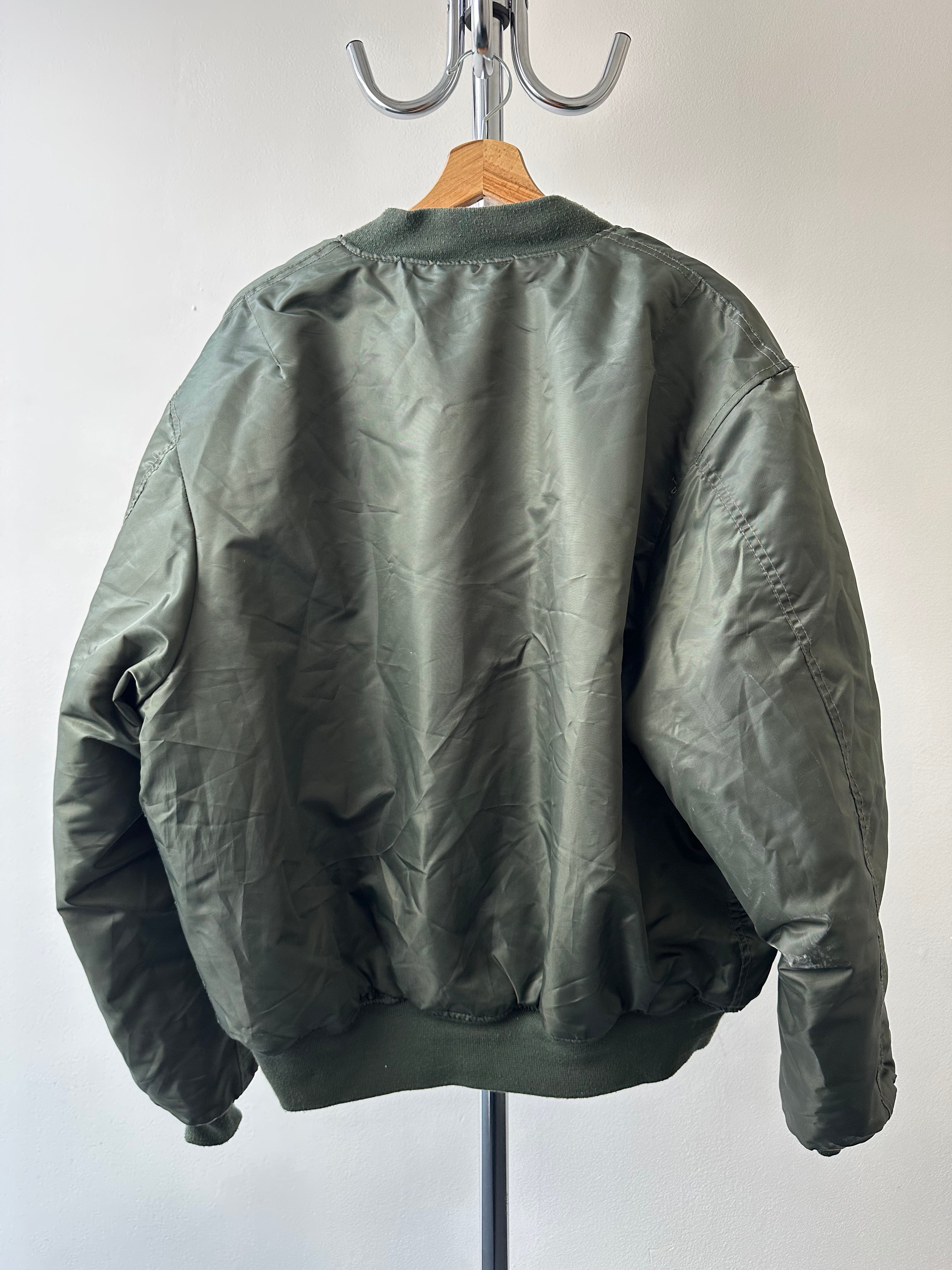 Vintage MA-1 Bomber Jacket - size L/XL