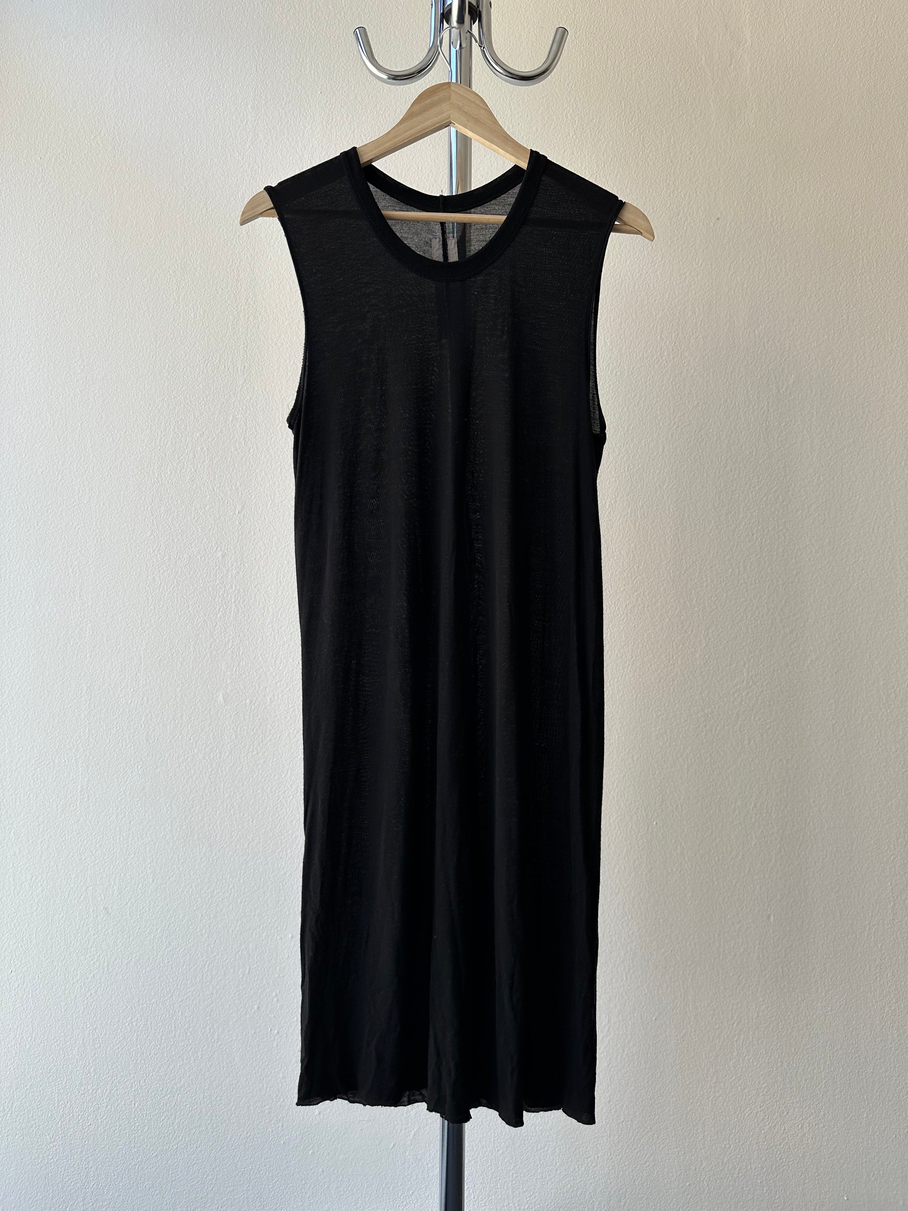 Rick Owens FW17 “Glitter” Sheer Tank Top - size M