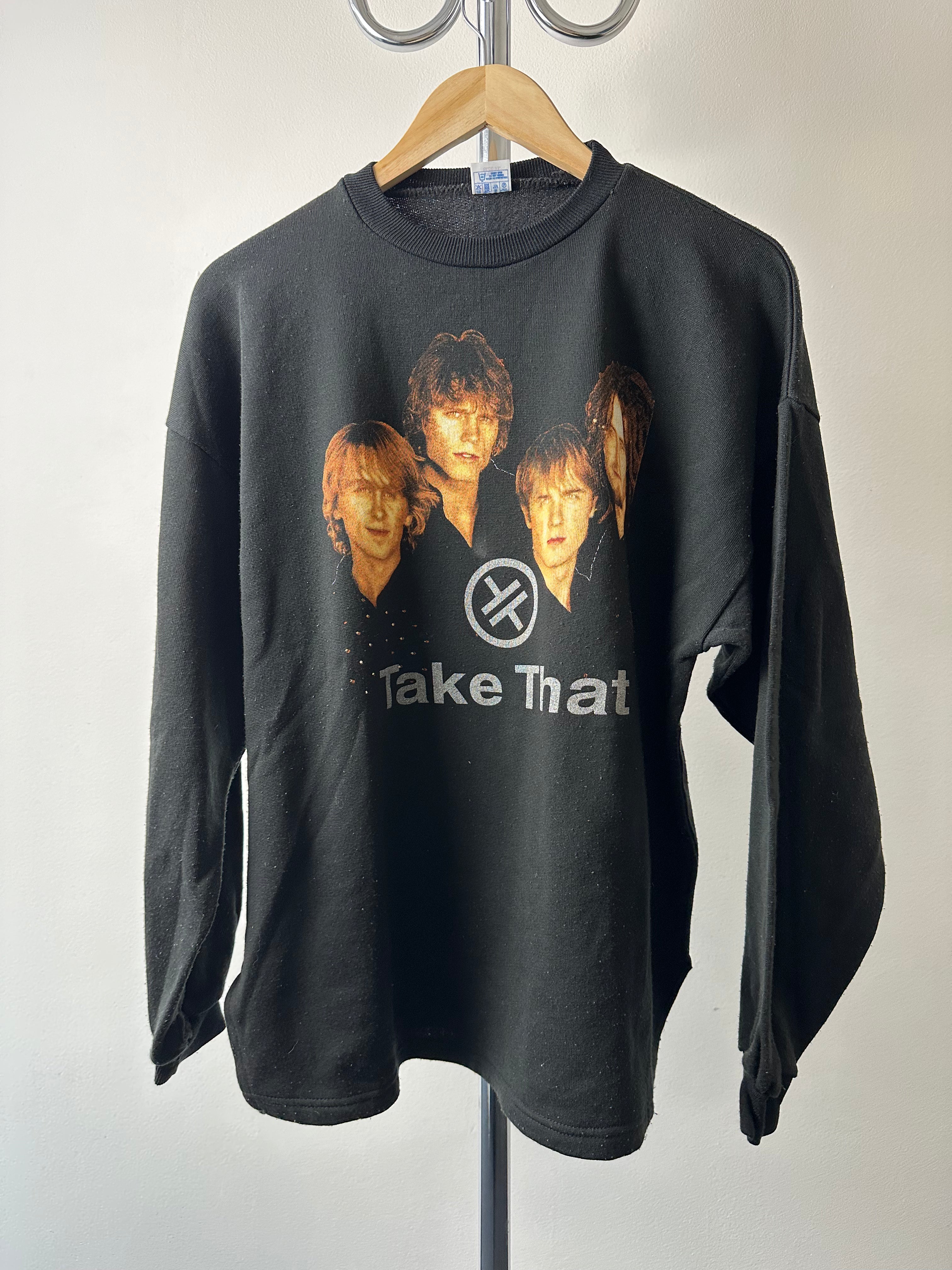 Vintage 1990s Take That Crewneck - size XL