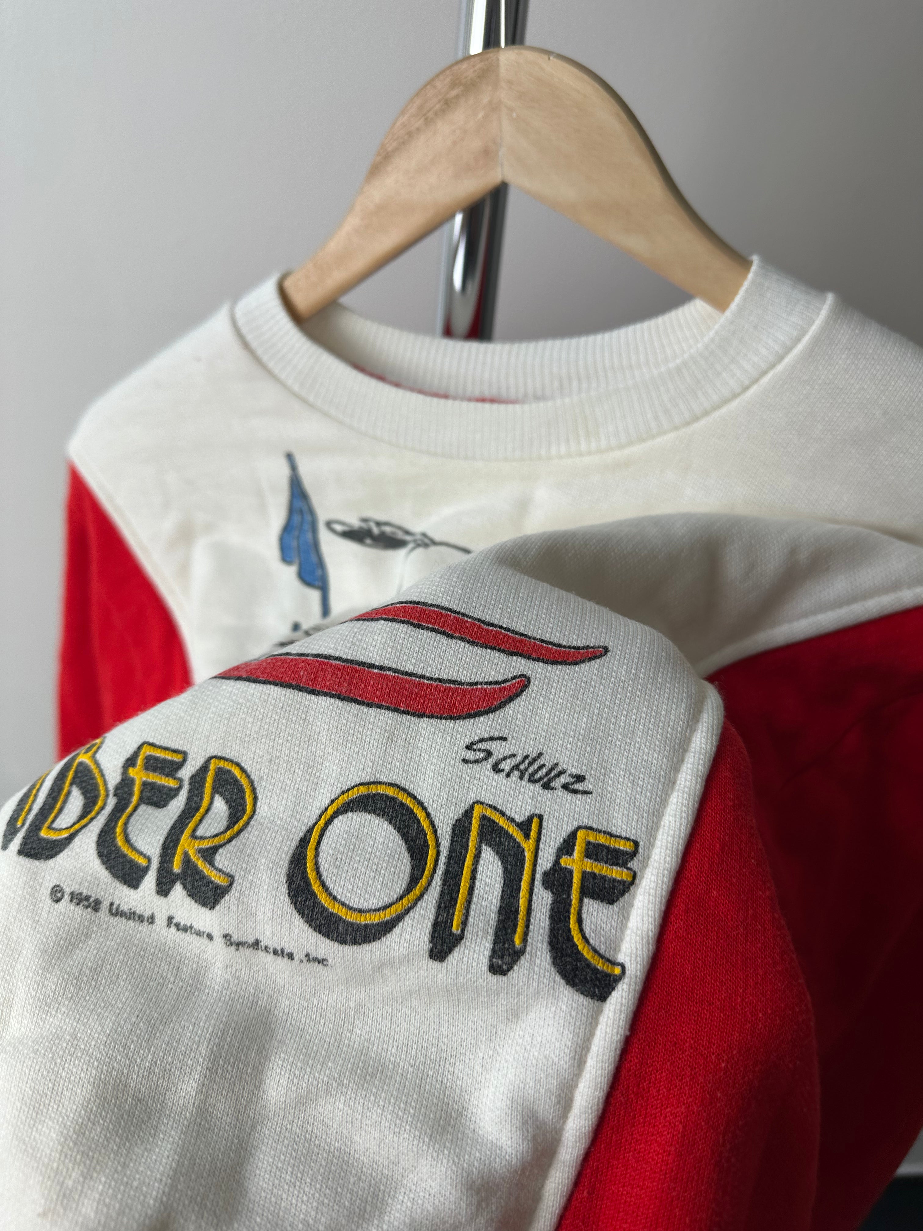 Vintage 1960s Peanuts Snoopy "Number One" Crewneck - size M