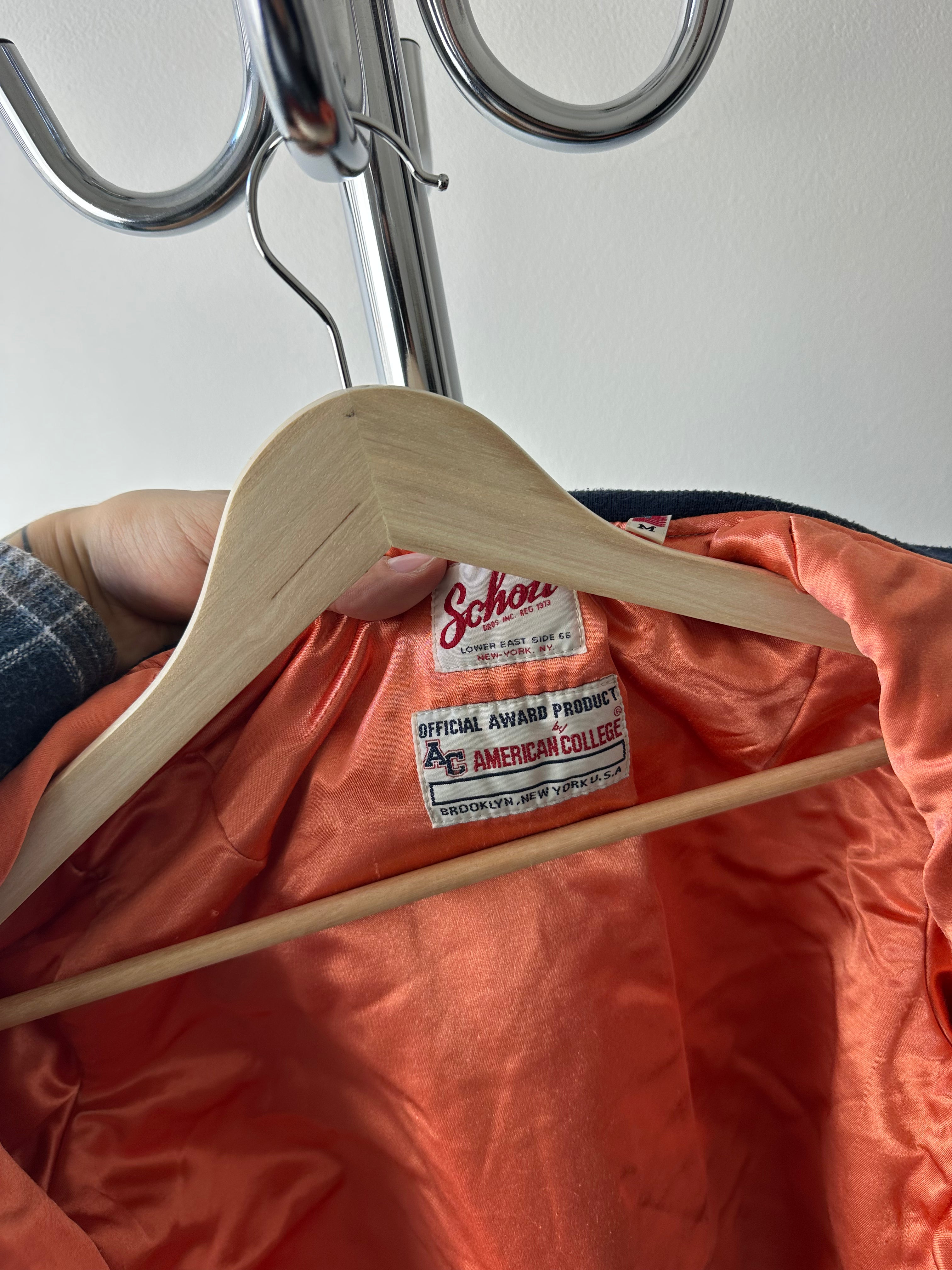 Vintage Schott NYC MA-1 Bomber Jacket - size S/M