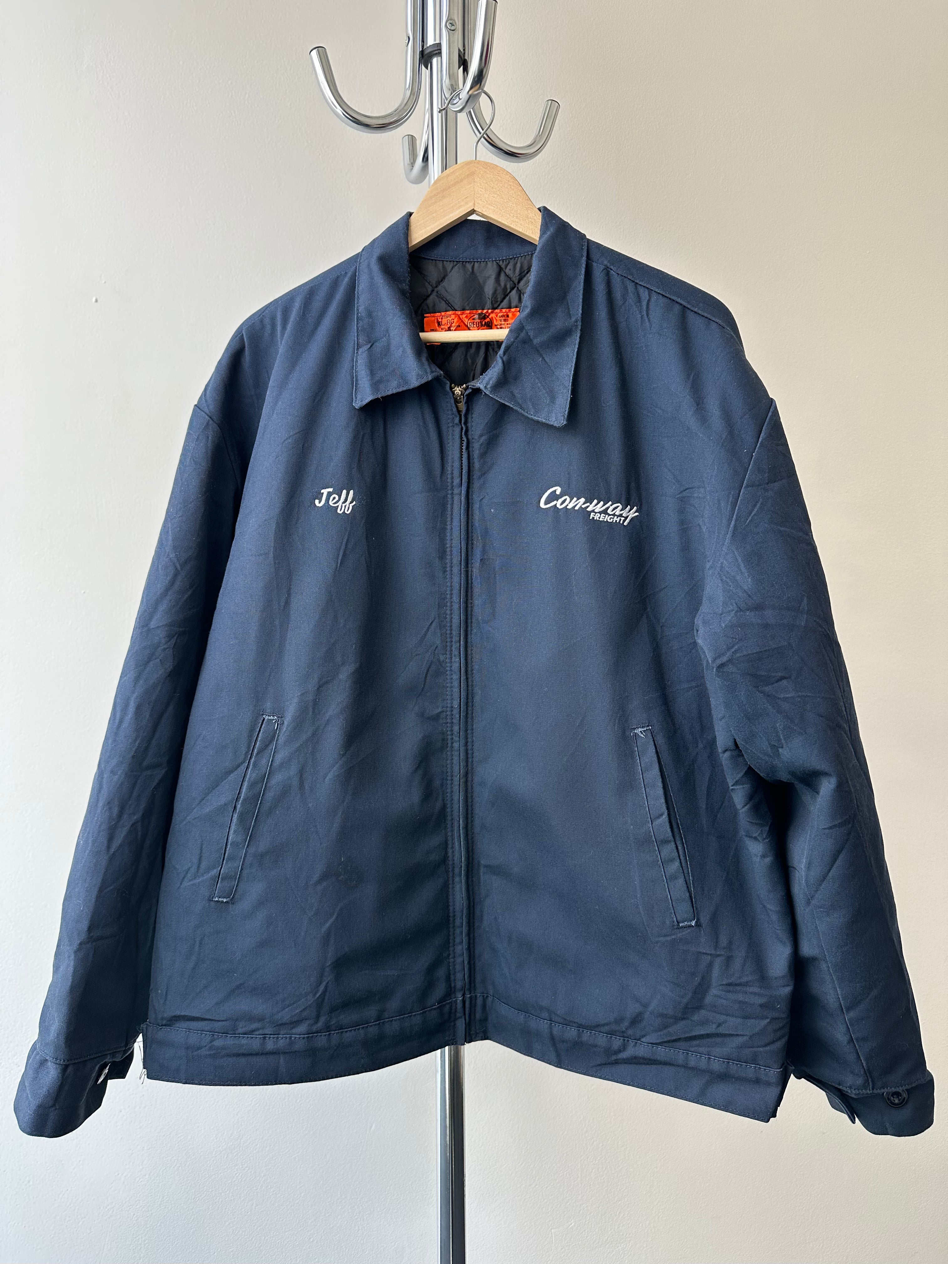 Vintage 1990s Red Kap Harrington Workwear Jacket - size L/XL