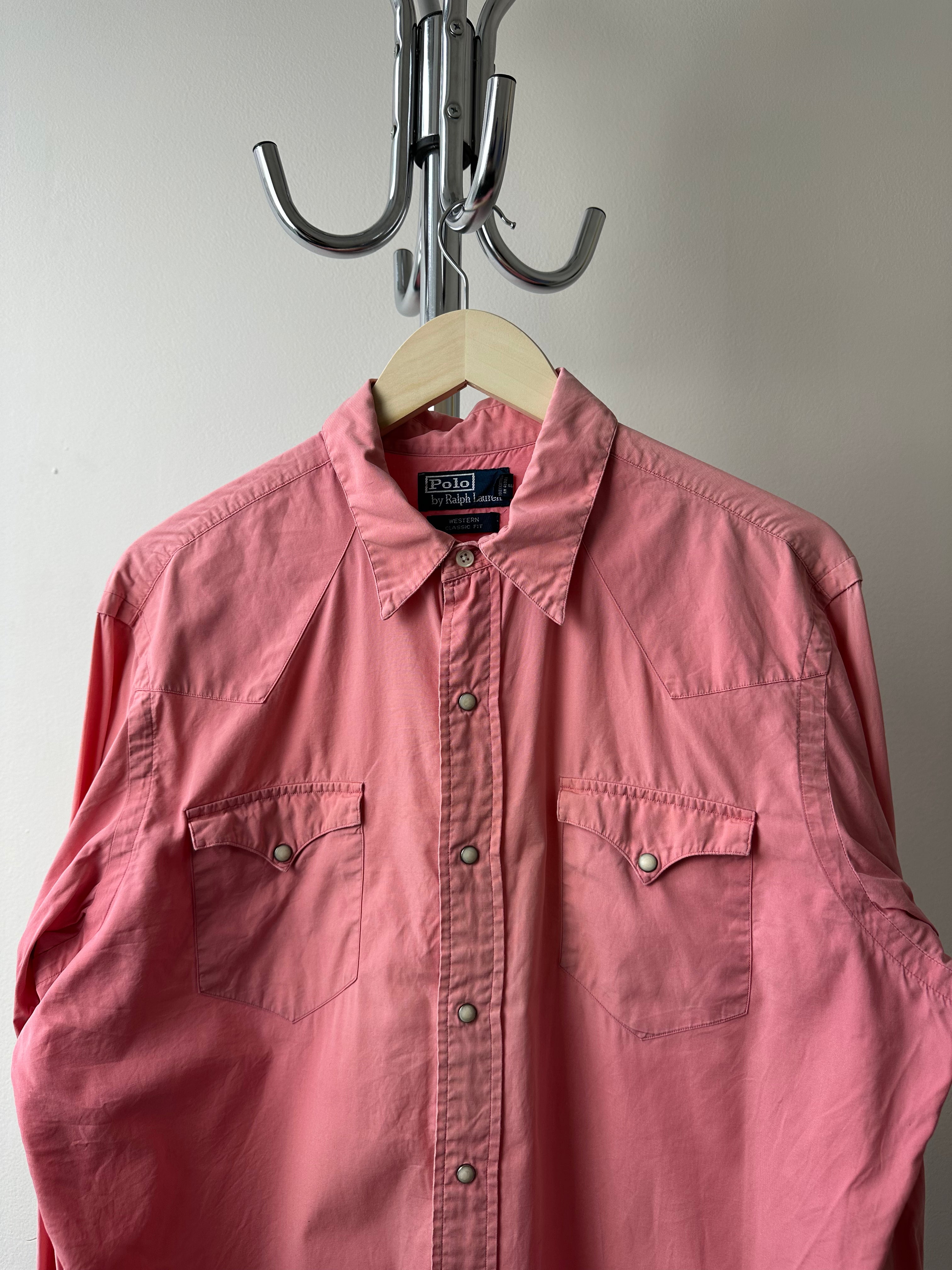 Vintage Polo Ralph Lauren Western Shirt - size L