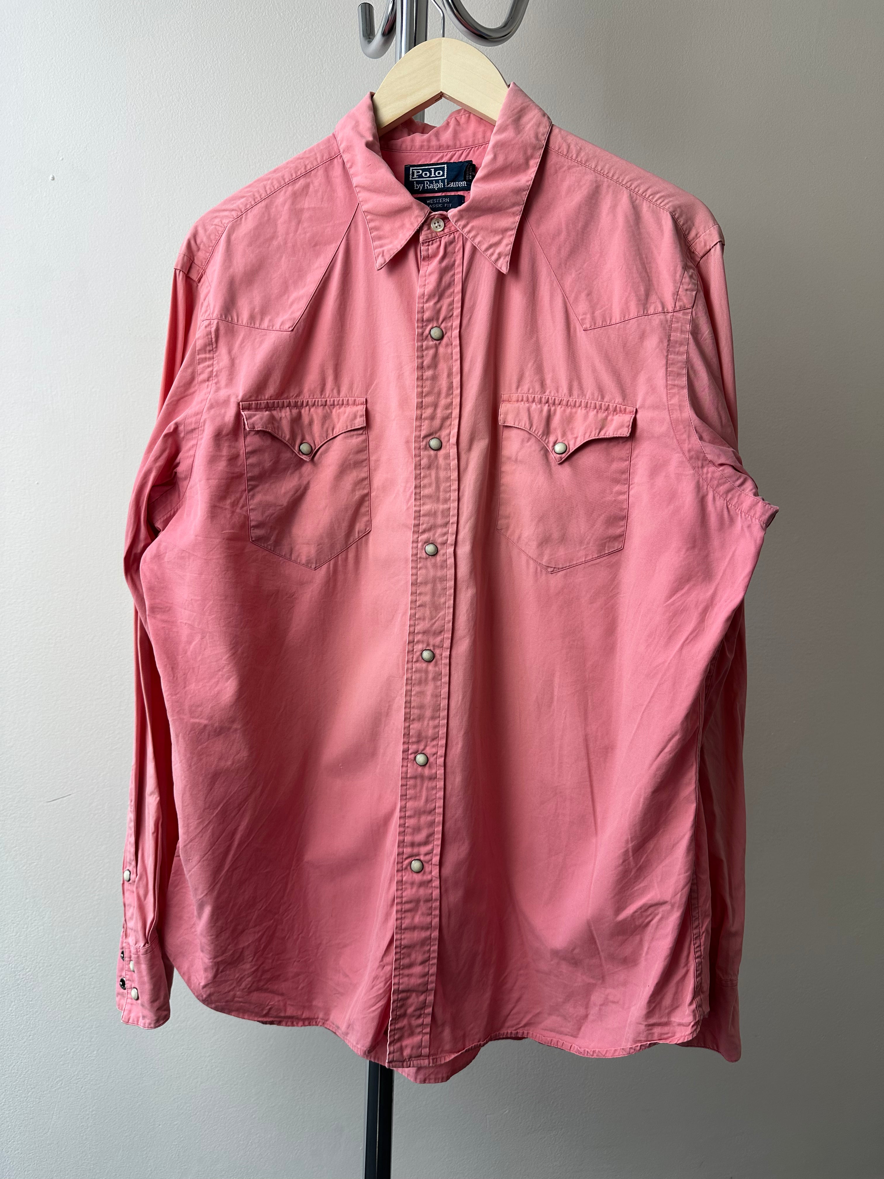 Vintage Polo Ralph Lauren Western Shirt - size L