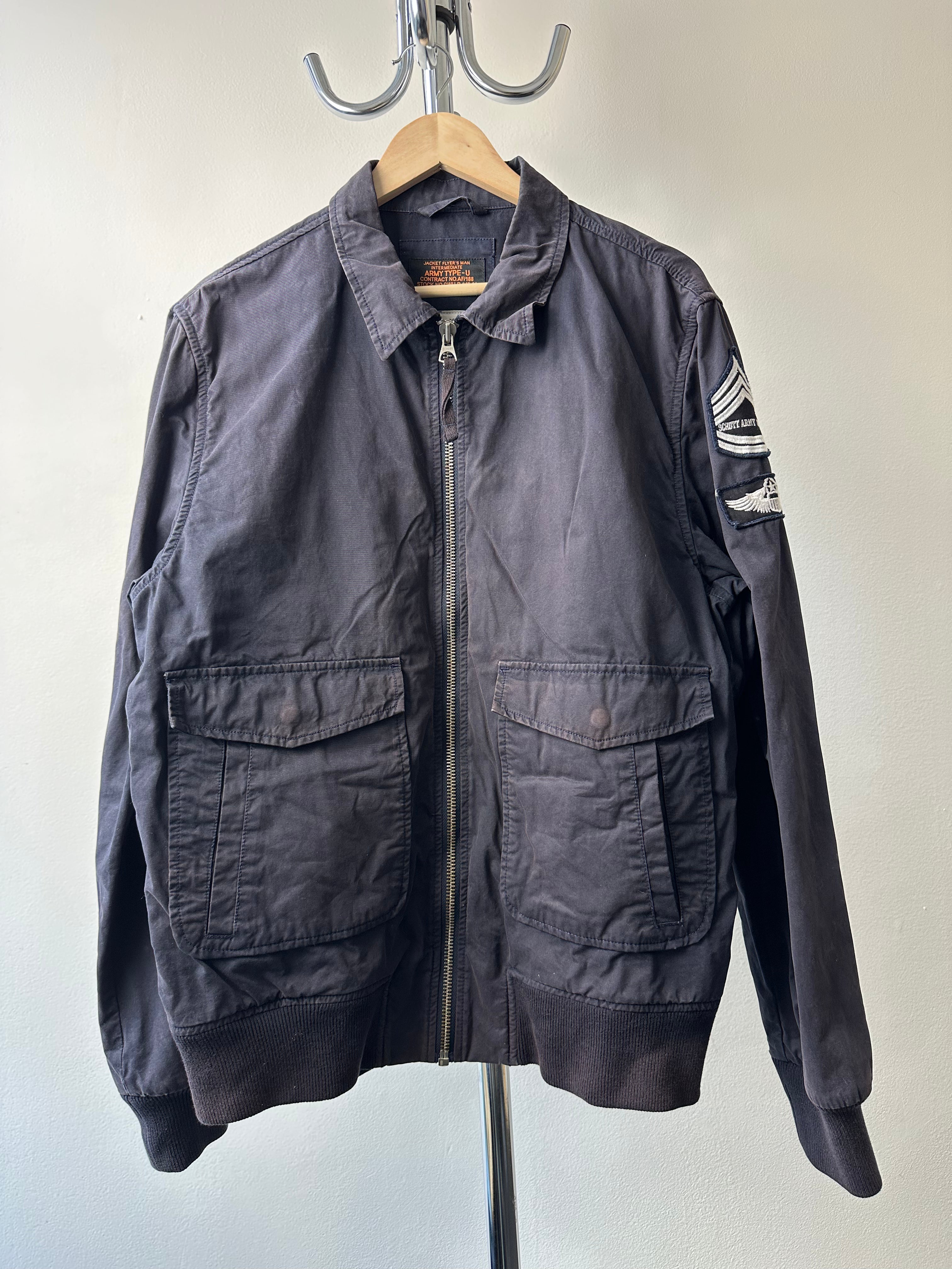 Vintage Schott Bros. Army Type-U Flight Jacket - size XL