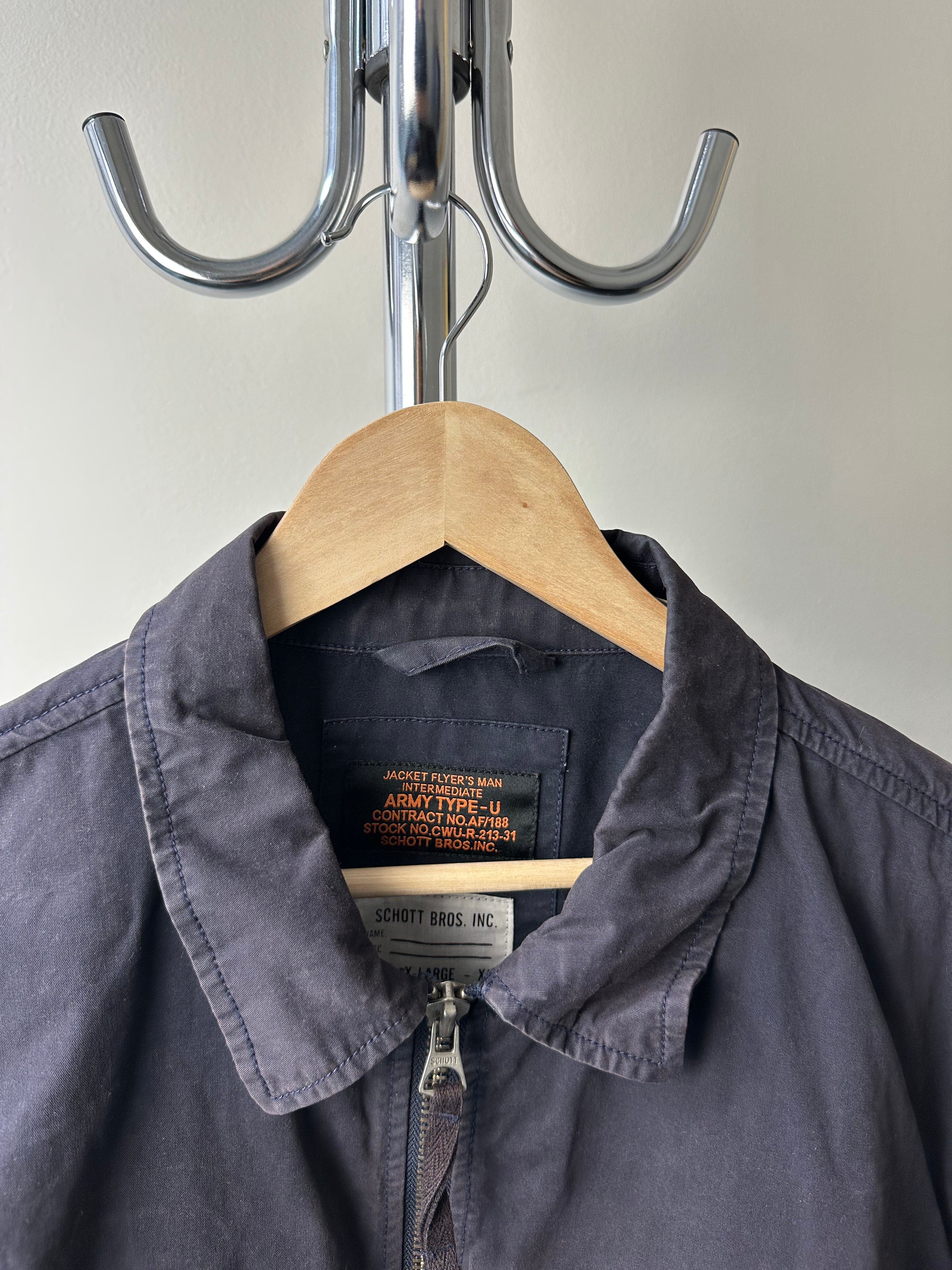 Vintage Schott Bros. Army Type-U Flight Jacket - size XL