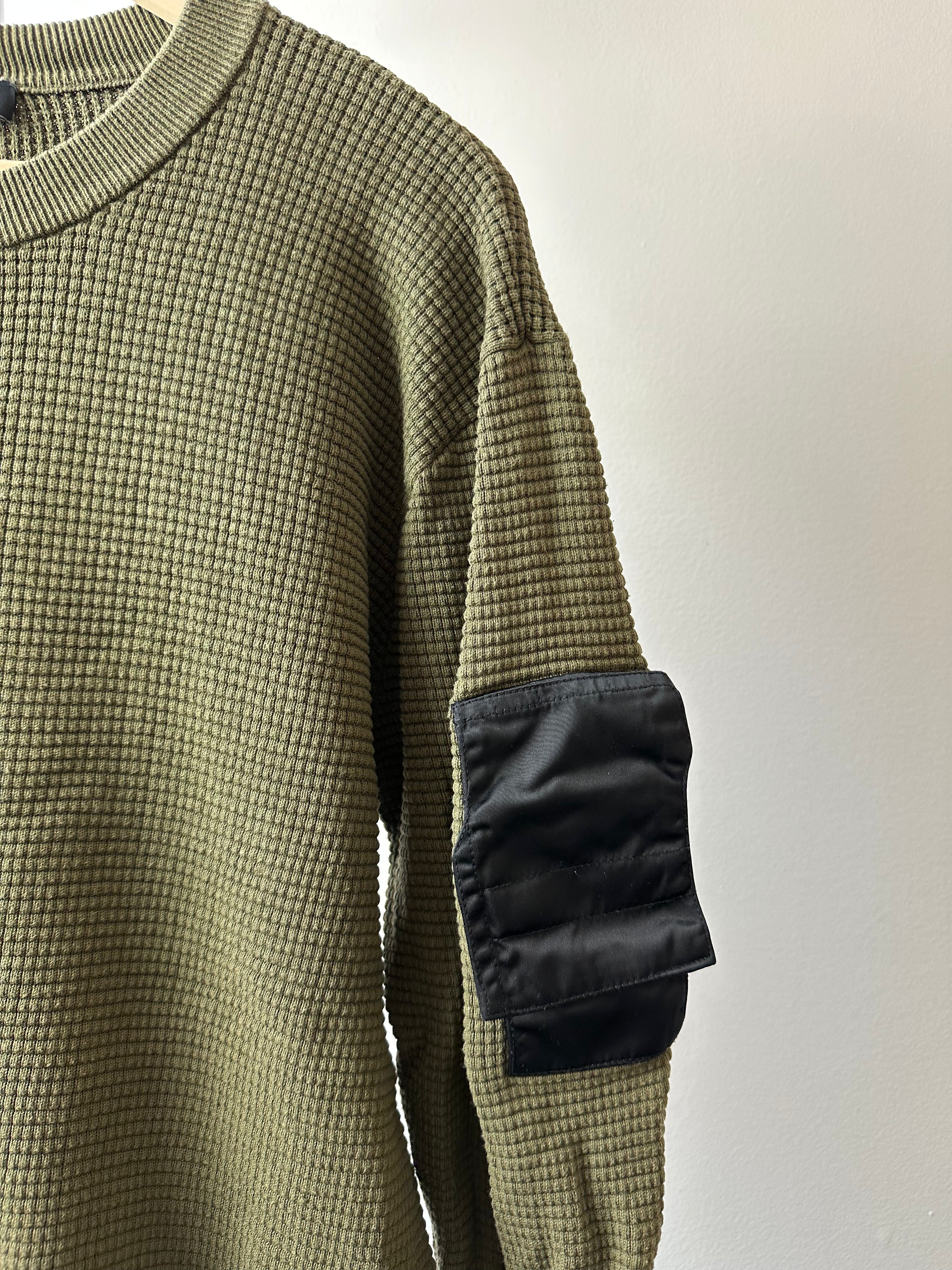 Vintage Diesel Utility Knit Military Sweater - size L