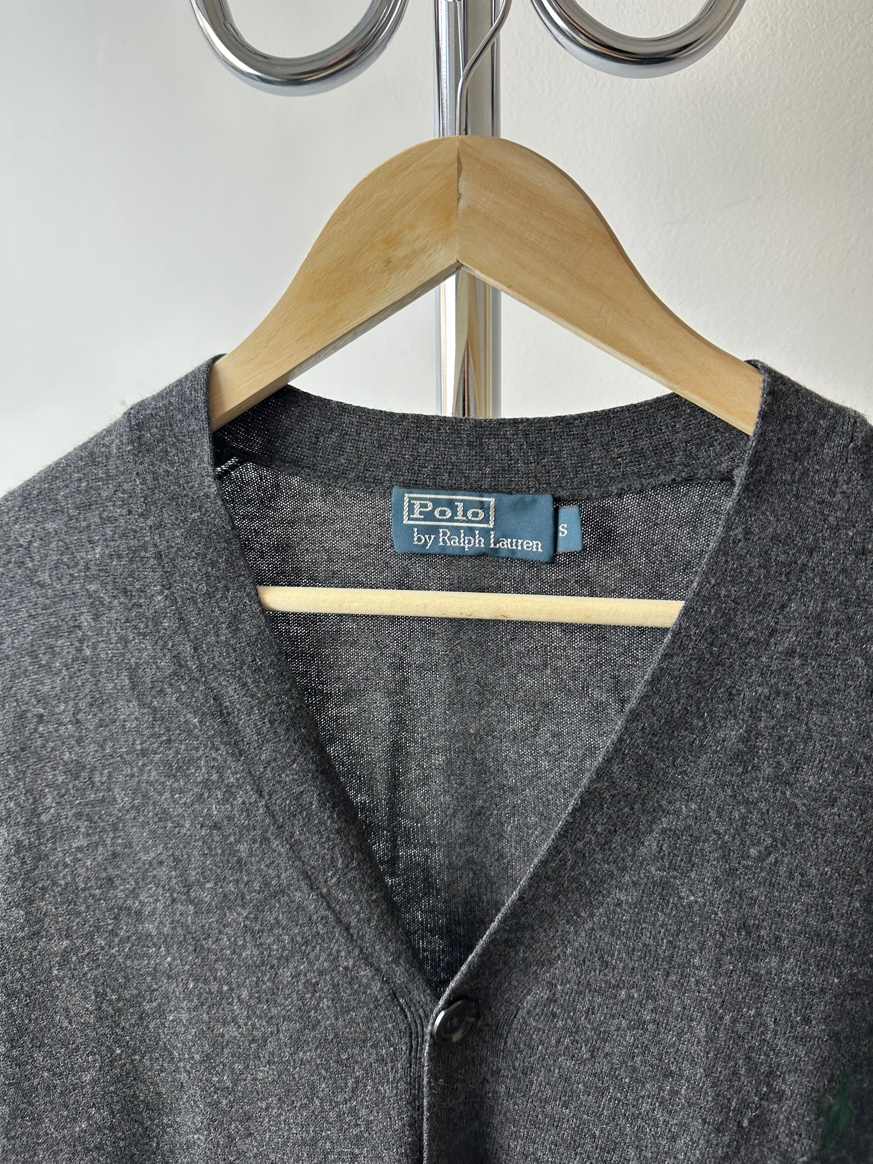 Polo Ralph Lauren Grey Cardigan - size S