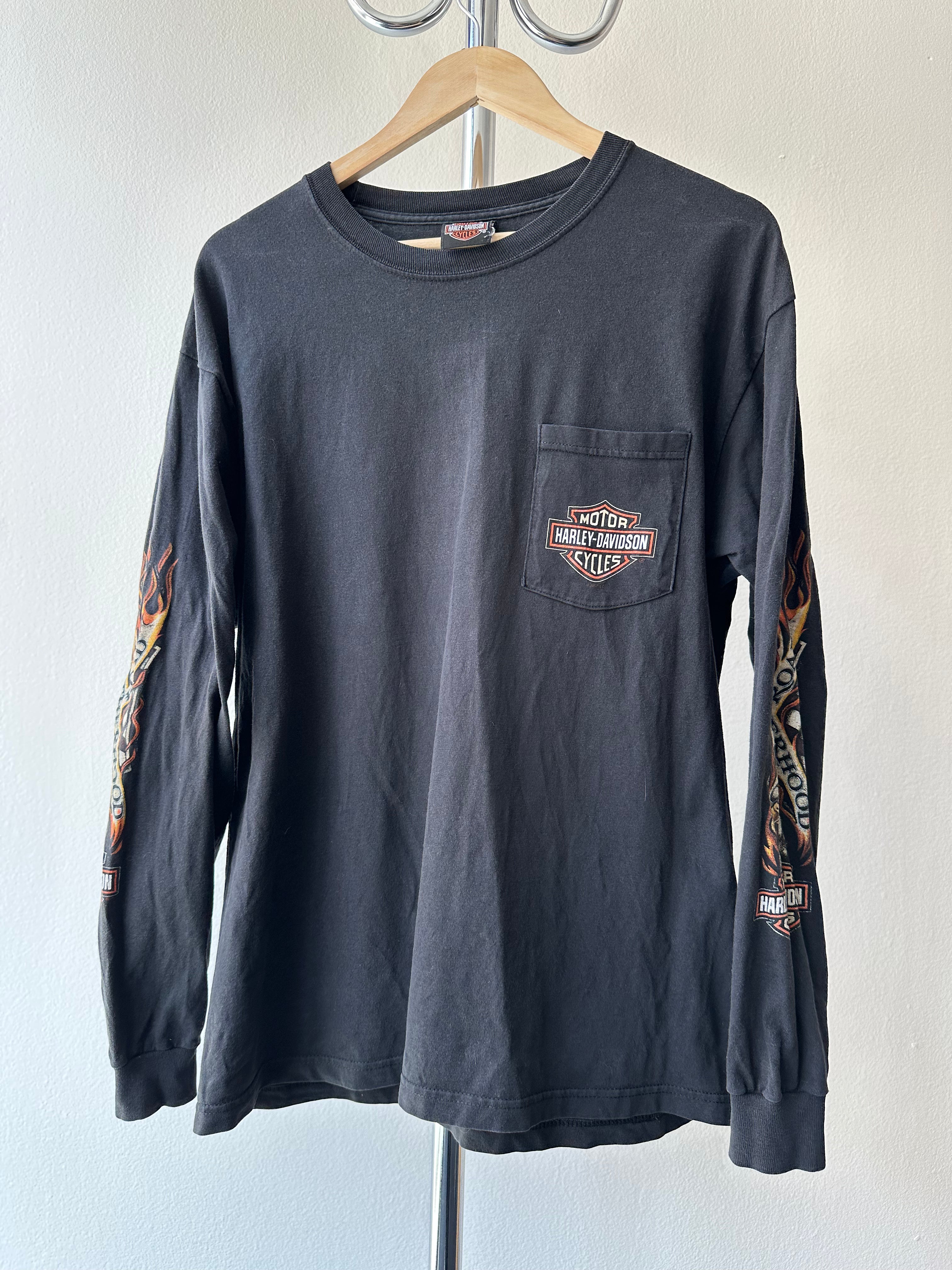 Vintage 2007 Harley-Davidson Prague “Brotherhood” Long Sleeve – size XL