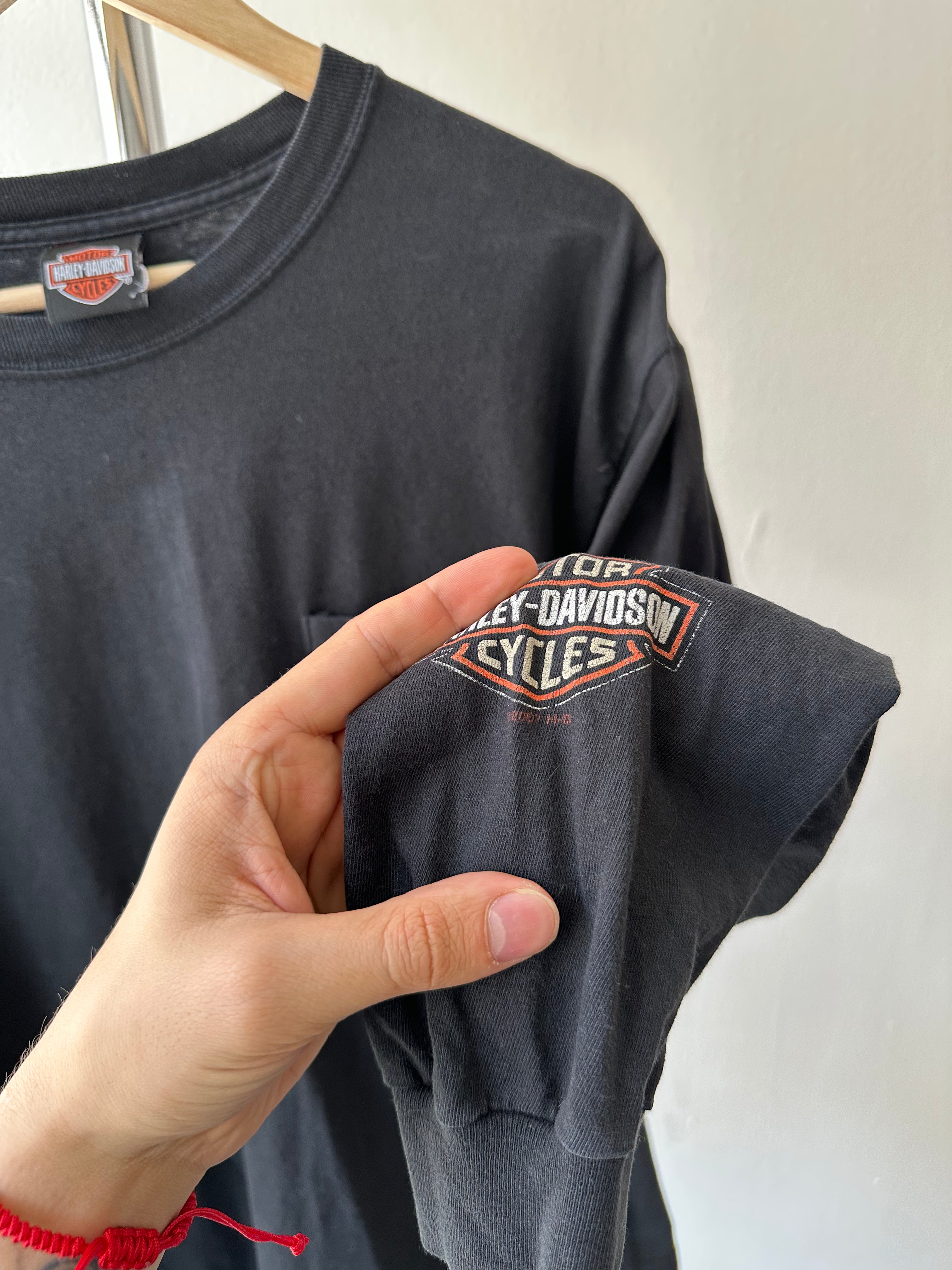 Vintage 2007 Harley-Davidson Prague “Brotherhood” Long Sleeve – size XL