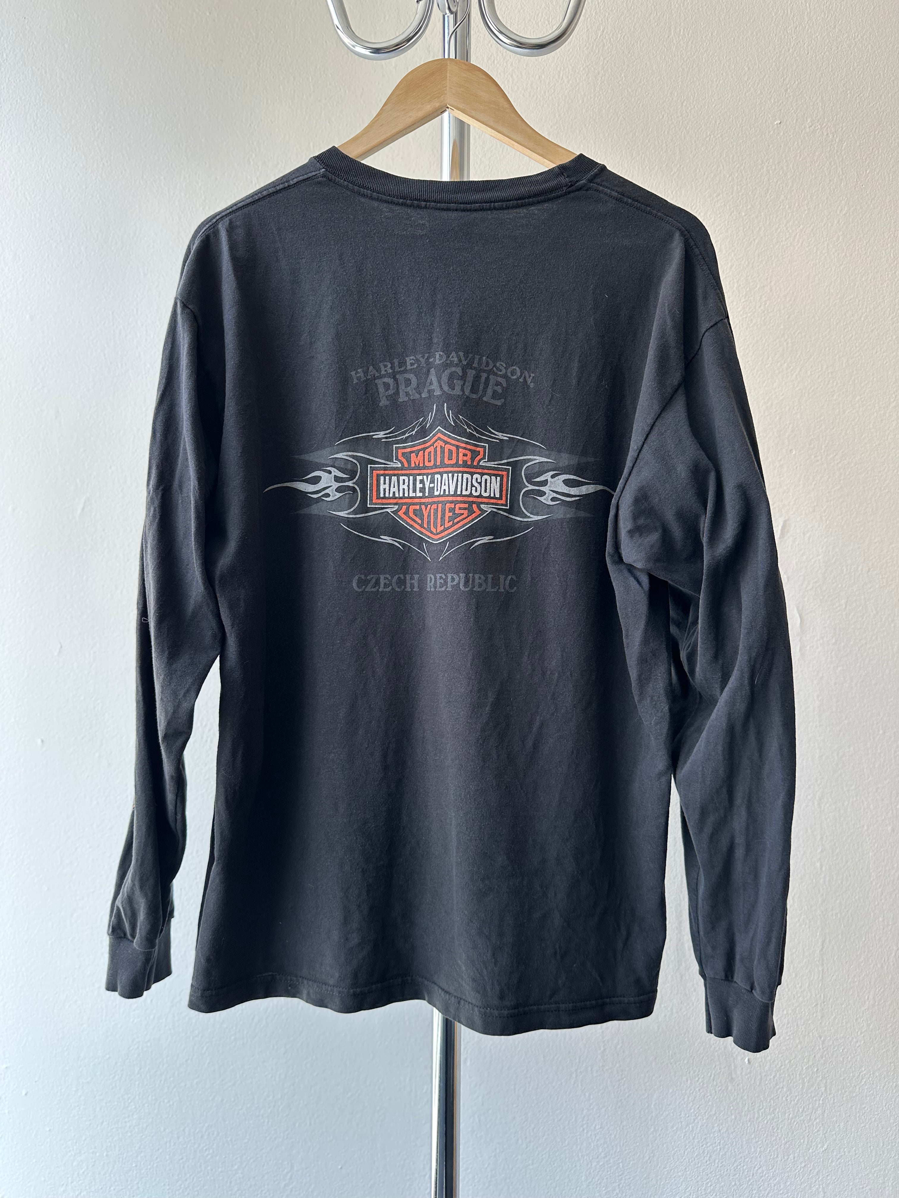 Vintage 2007 Harley-Davidson Prague “Brotherhood” Long Sleeve – size XL