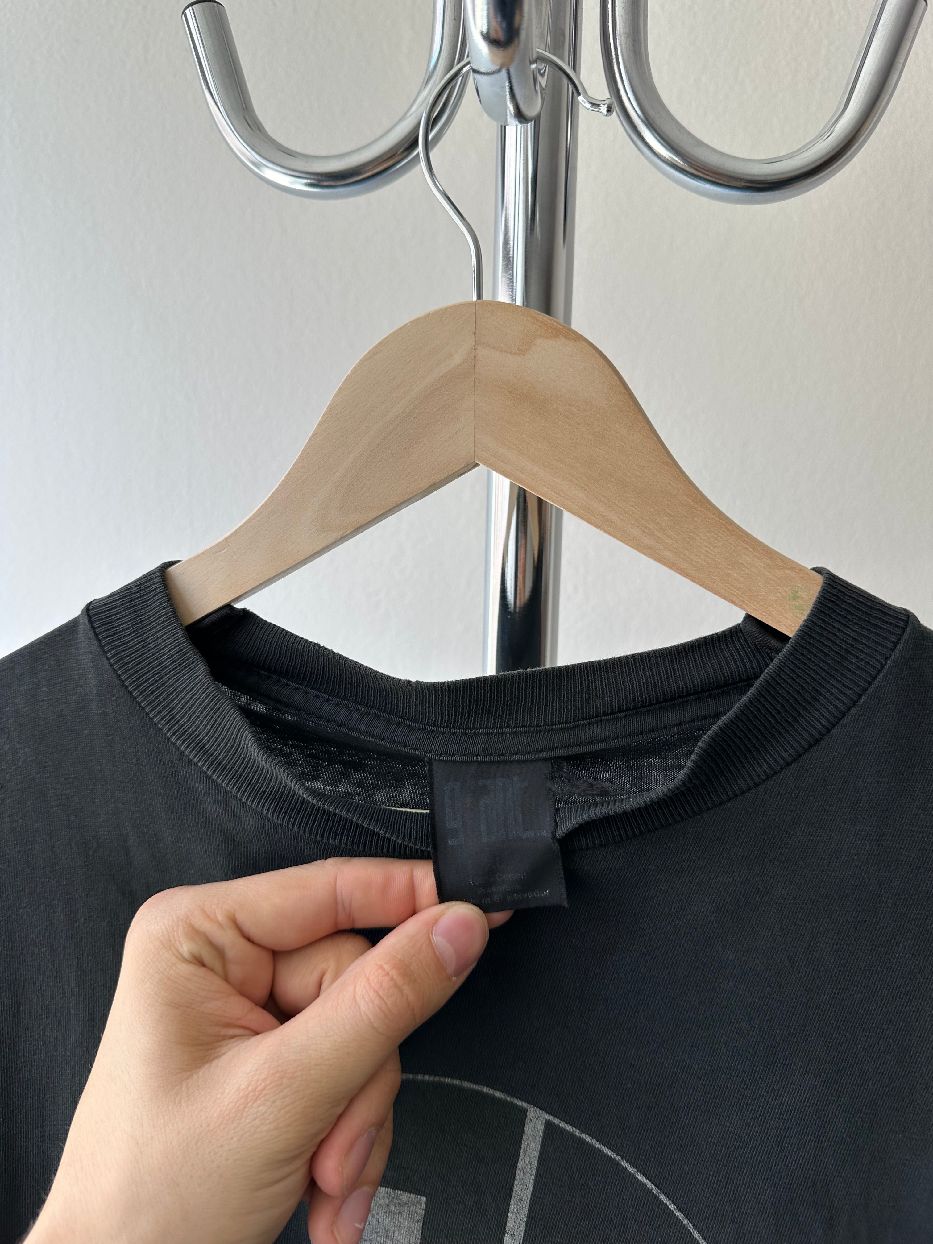 Vintage 1990s  Bauhaus Tee "Face" Logo T-shirt - size XL