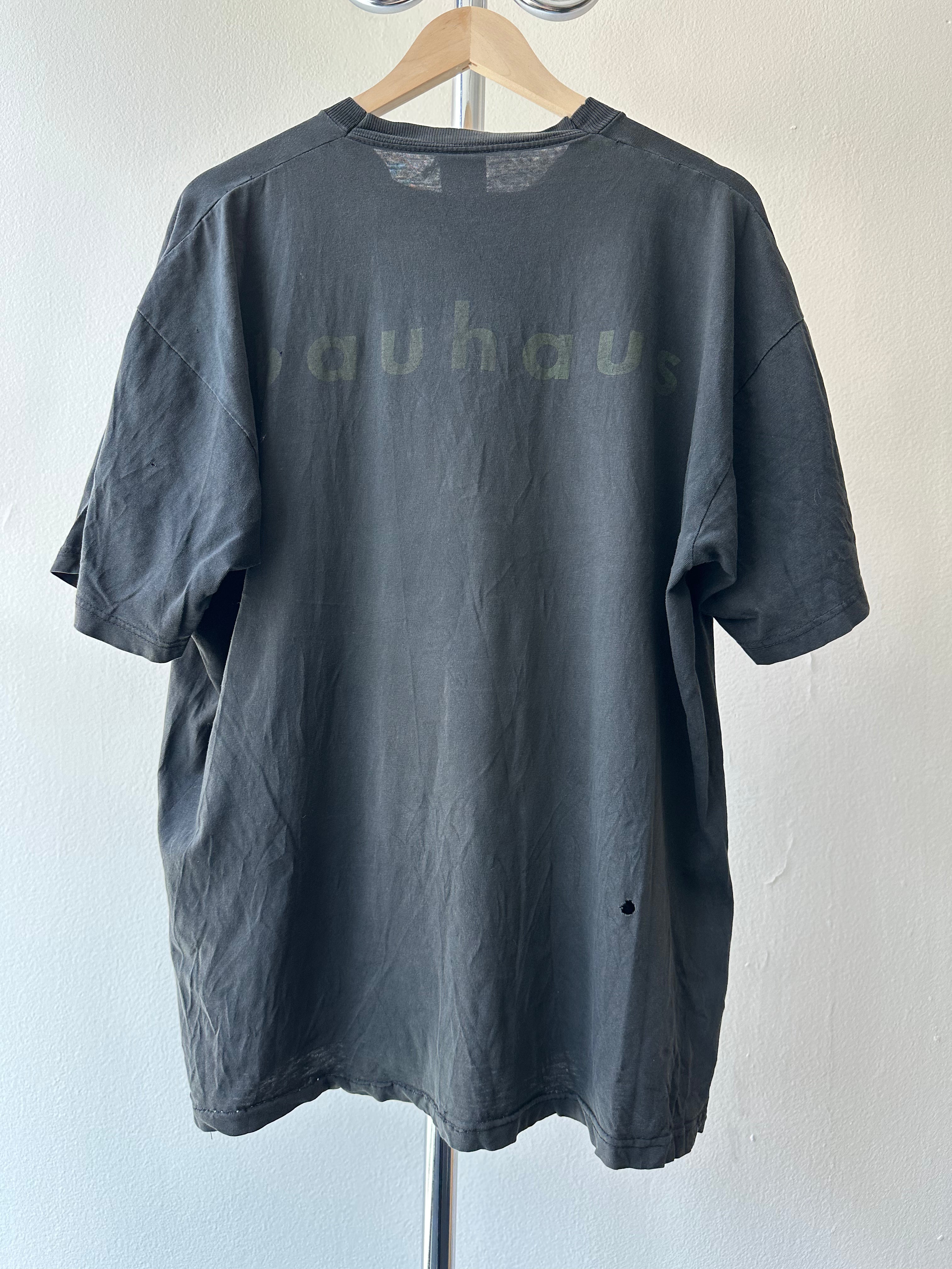 Vintage 1990s  Bauhaus Tee "Face" Logo T-shirt - size XL