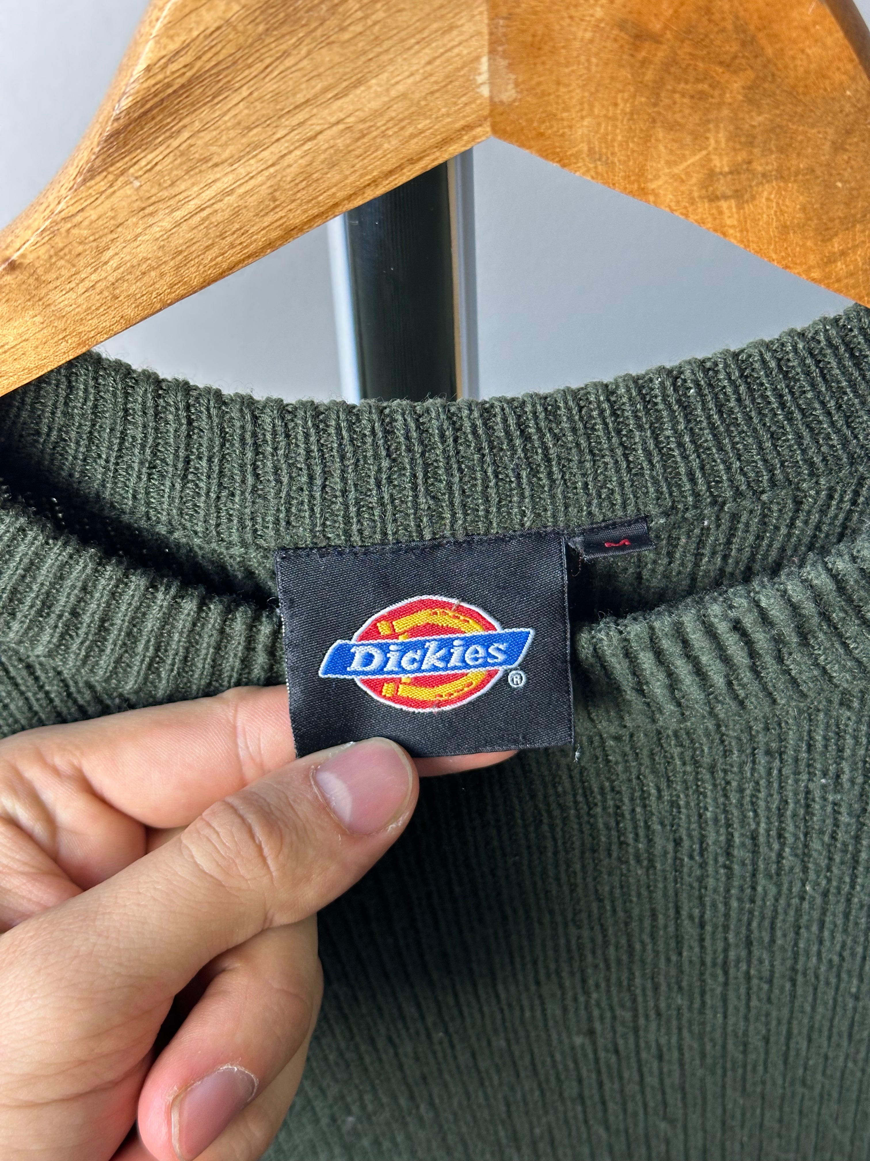 Vintage 1990s Dickies Military Knit Sweater - size L
